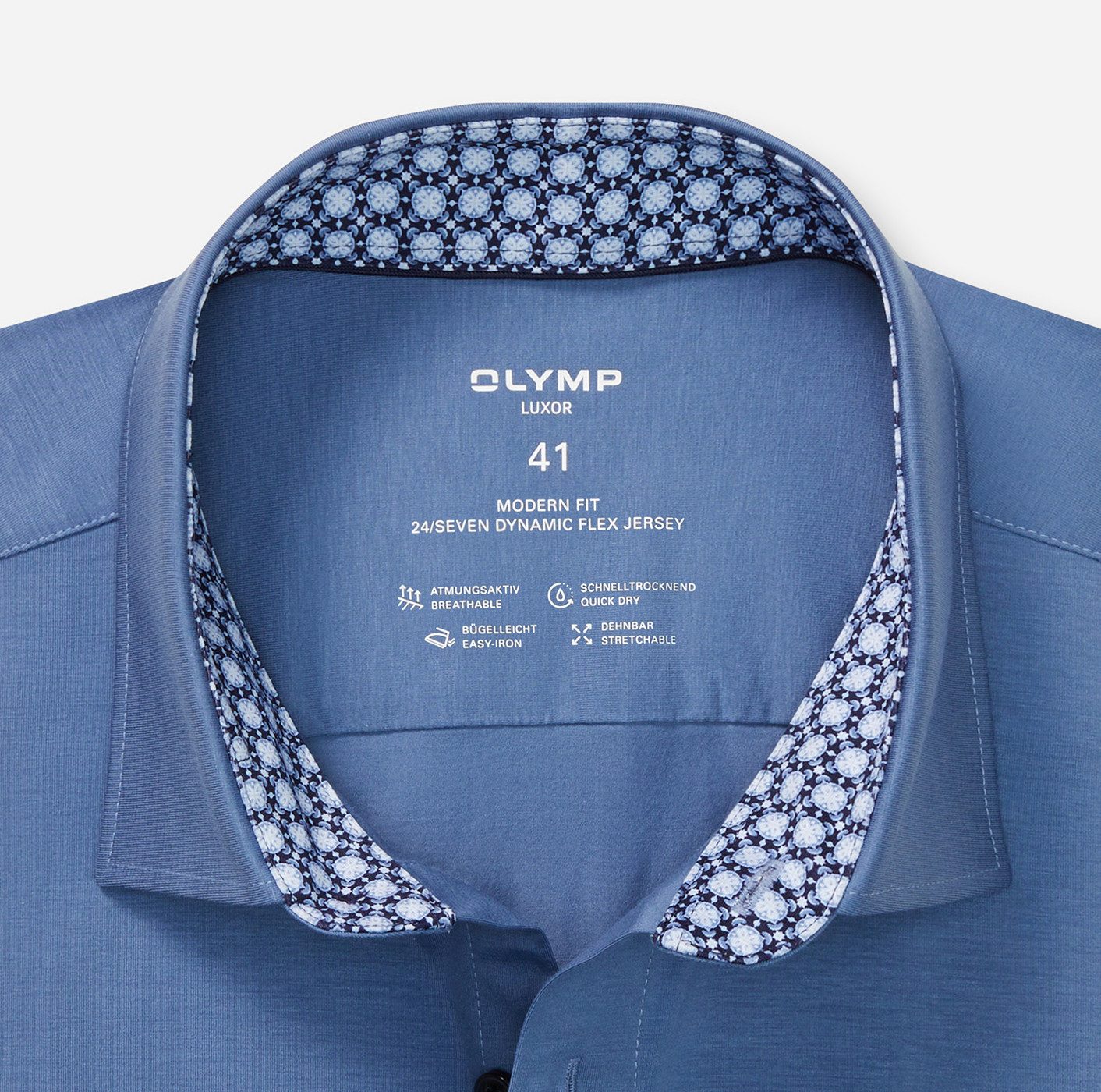 OLYMP Overhemd met lange mouwen Luxor 24/Seven Modern Fit