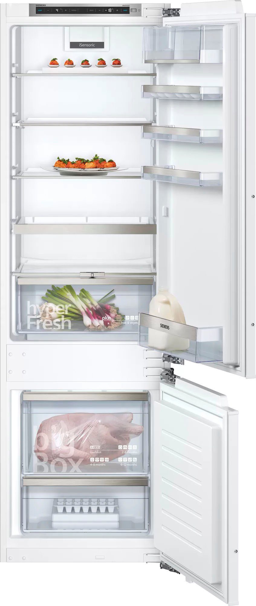 SIEMENS Inbouw koel-vriescombinatie KI87SADD0, 177,2 cm x 55,8 cm