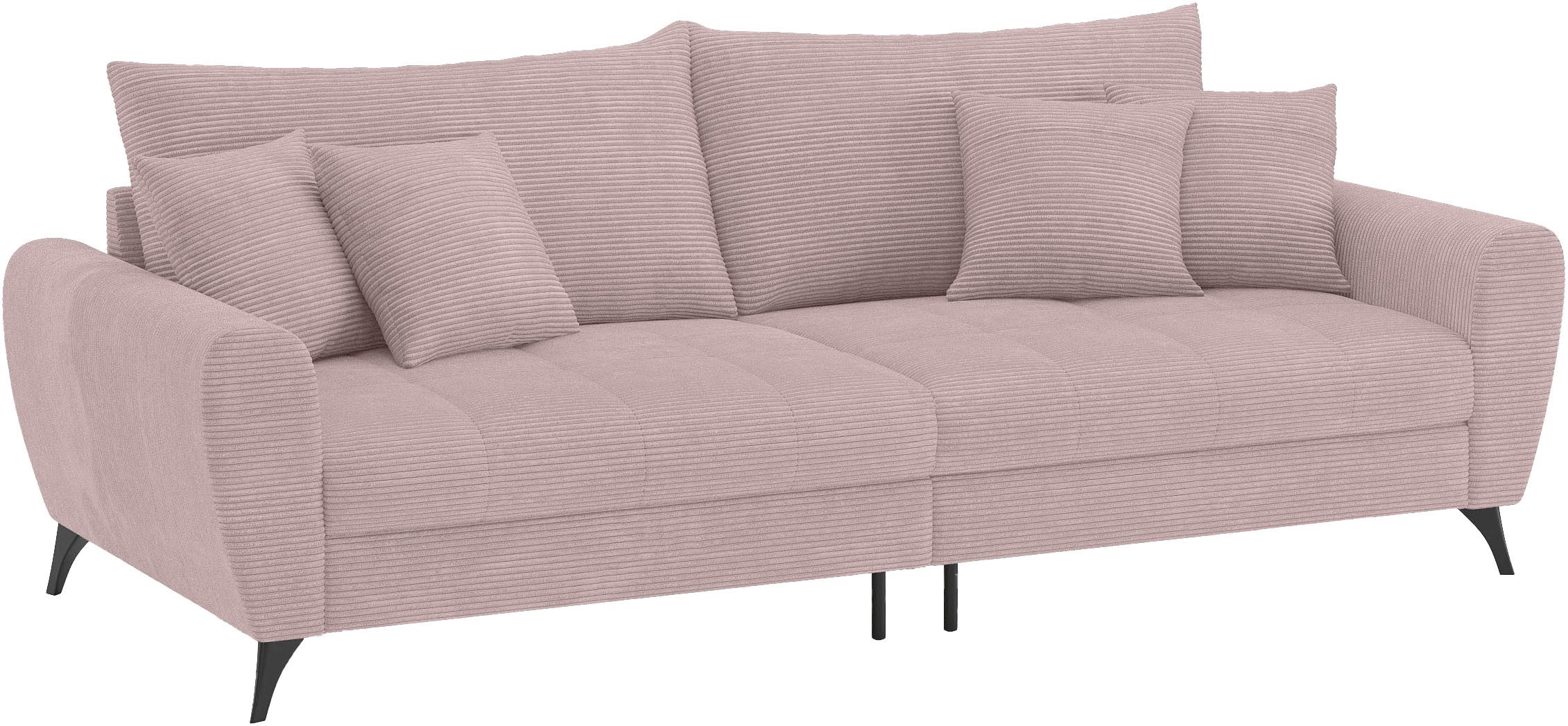 Mr. Couch Megabank Blackburn II Met koudschuimvering tot 140 kg belastbaar roze, xxl banken