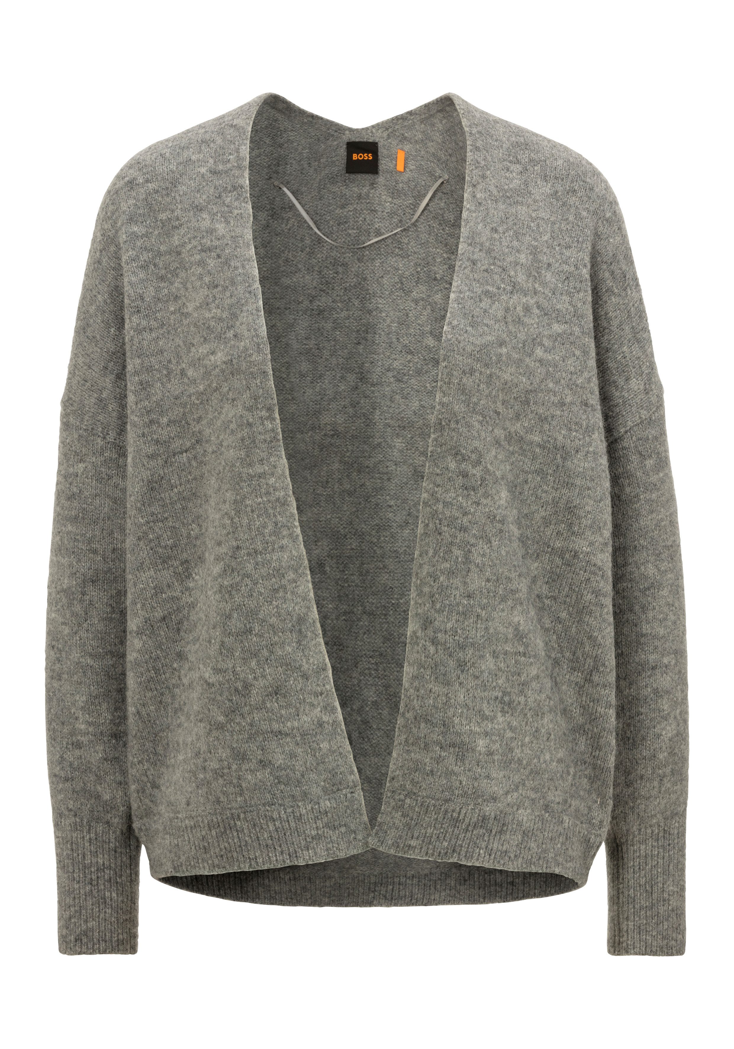 Boss Orange Gebreid jack met extra brede schouders model 'FALESCANAS'