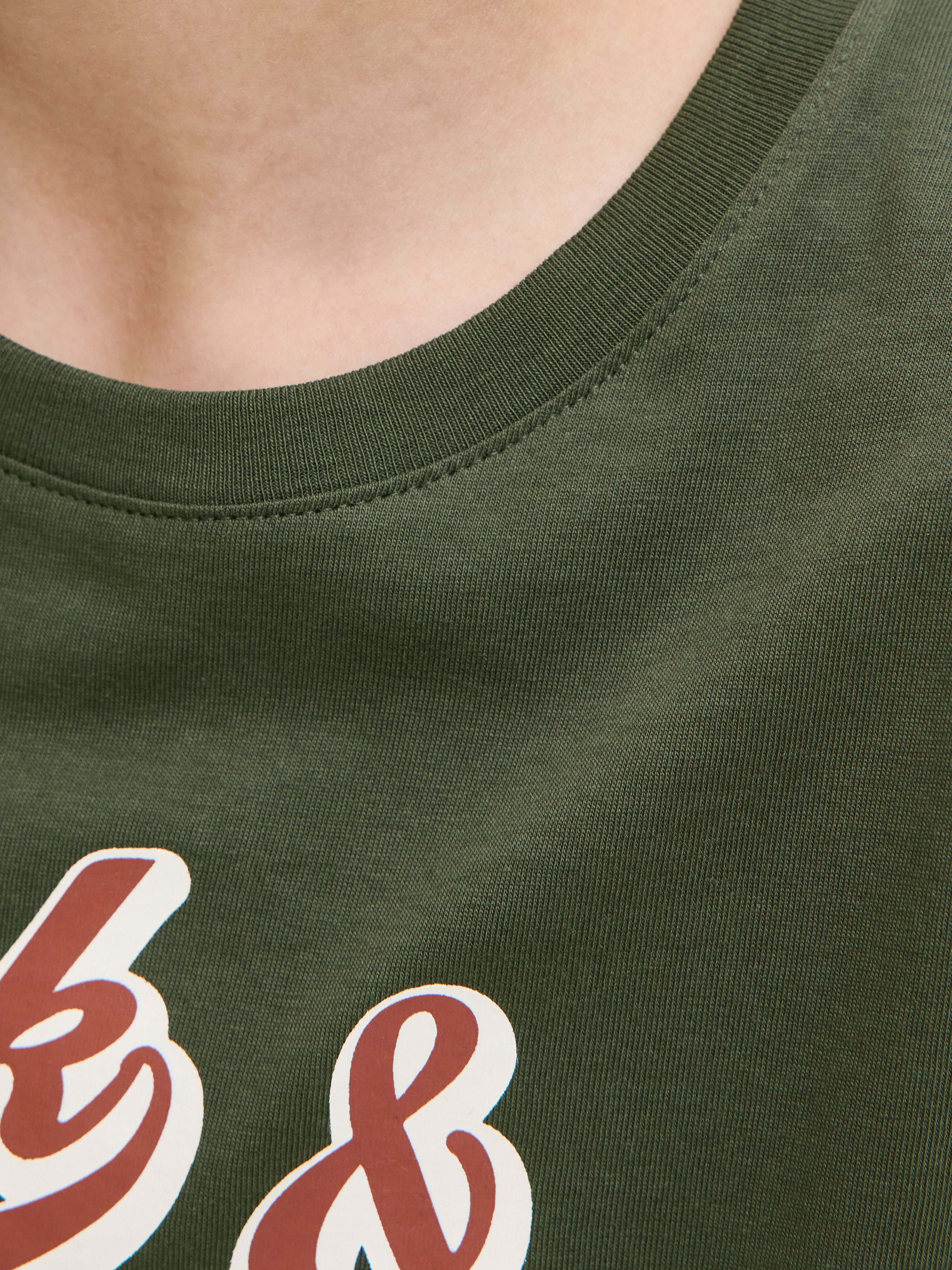 Jack & Jones Junior T-shirt JJELOGO TEE SS ONECK 2 COL AW25 NOOS JNR