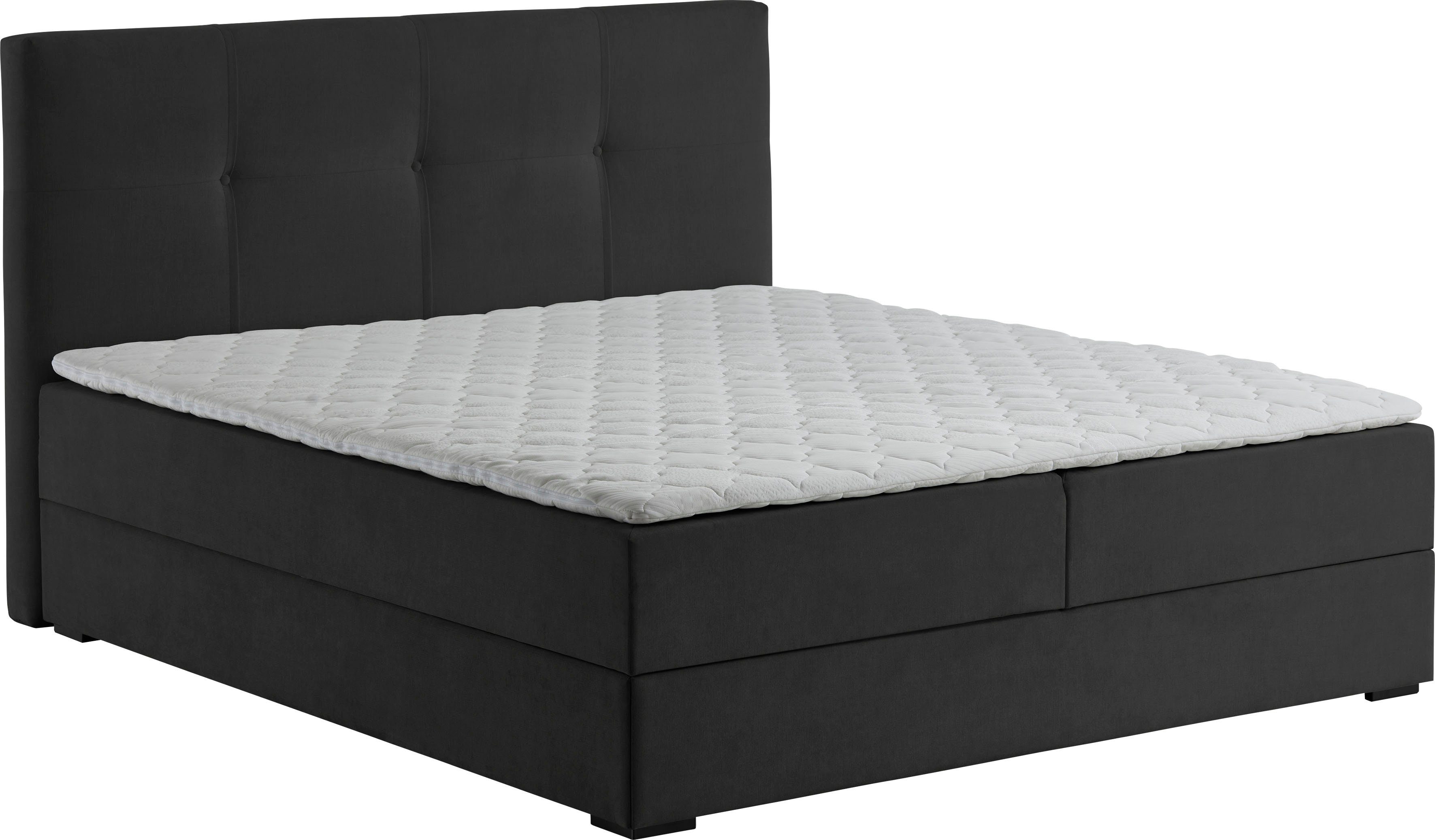 ATLANTIC home collection Boxspring Lucy met bedkist