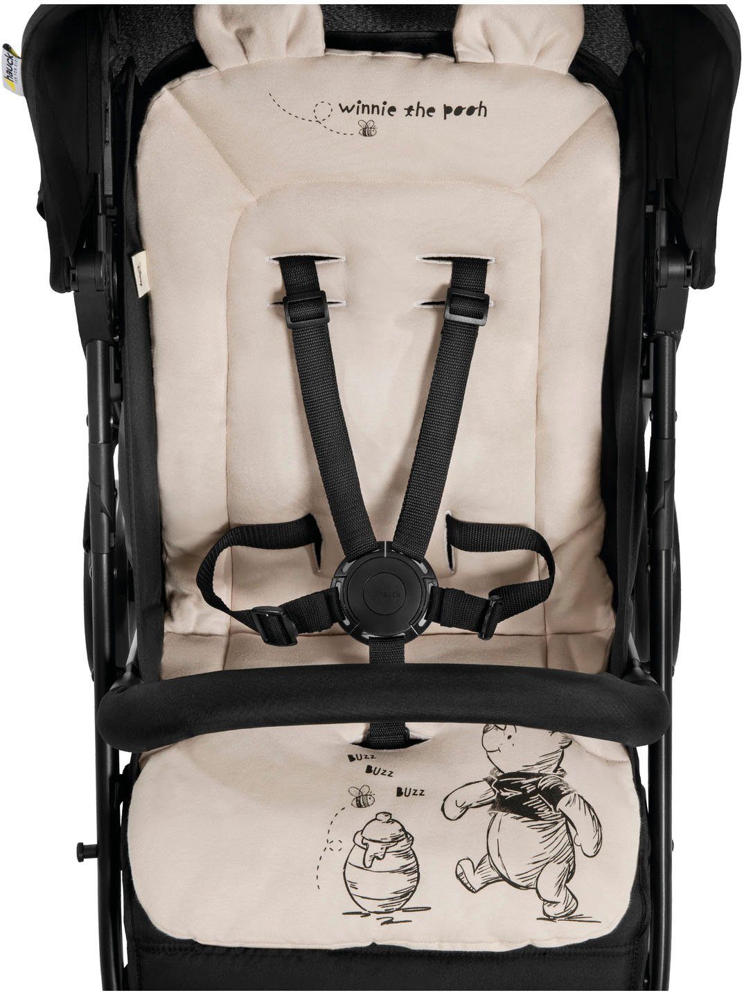 Hauck Zitkussen voor kinderwagens Seat Liner, Winnie the Pooh beige