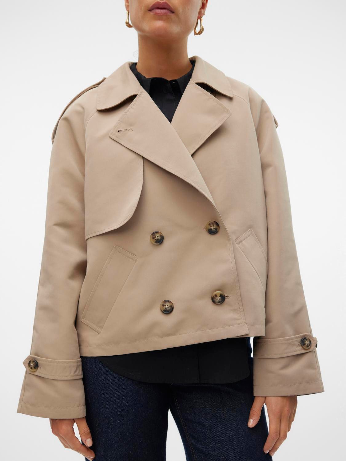Vero Moda Kort jack VMCHLOE SHORT TRENCHCOAT GA NOOS