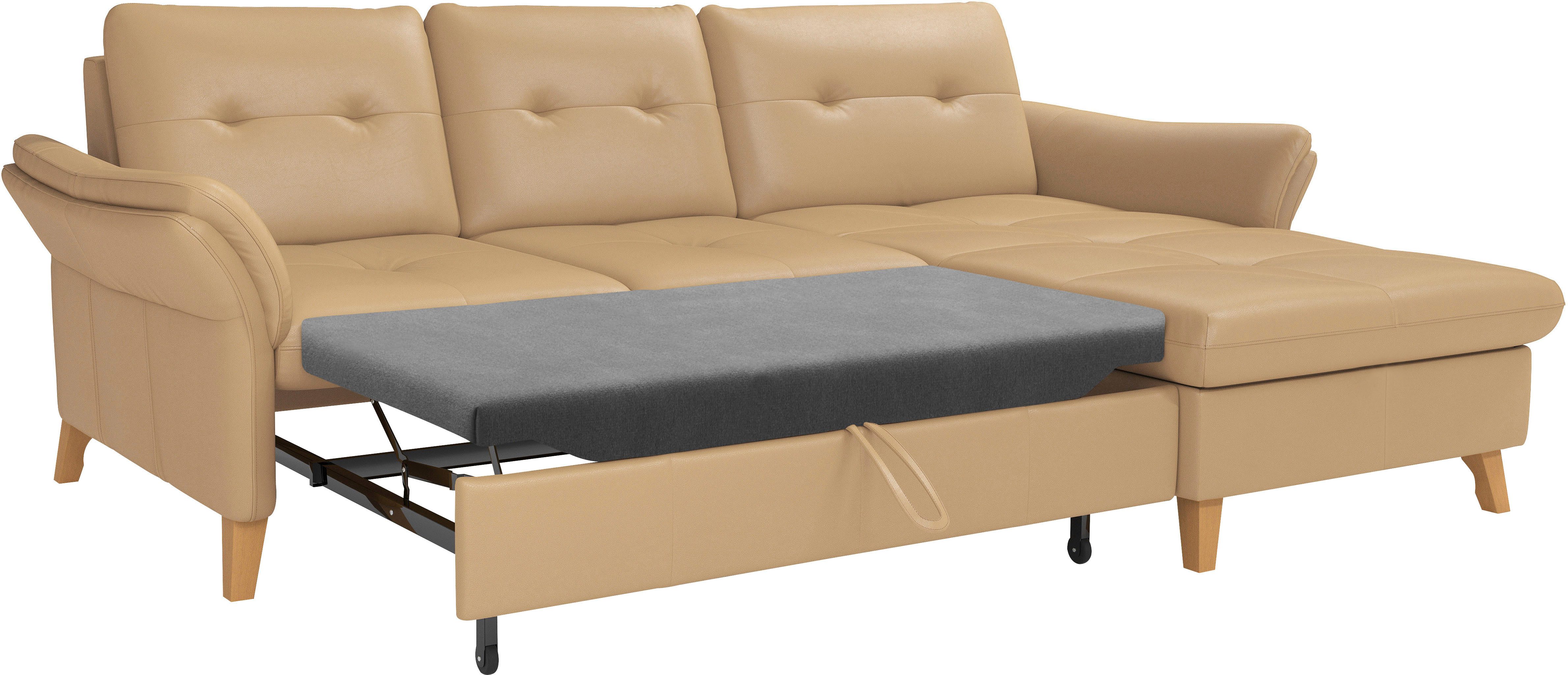 sit&more Hoekbank Göteborg Zitdiepteverstelling en binnenvering, naar keuze met slaapfunctie