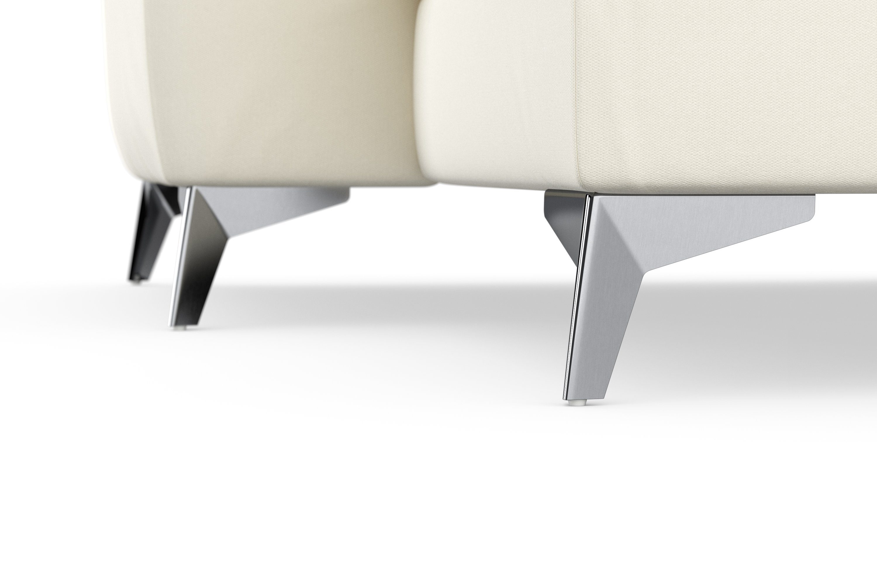 sit&more Zithoek Sinatra U-vorm optioneel met verstelbare hoofdsteun en armleuning etc.