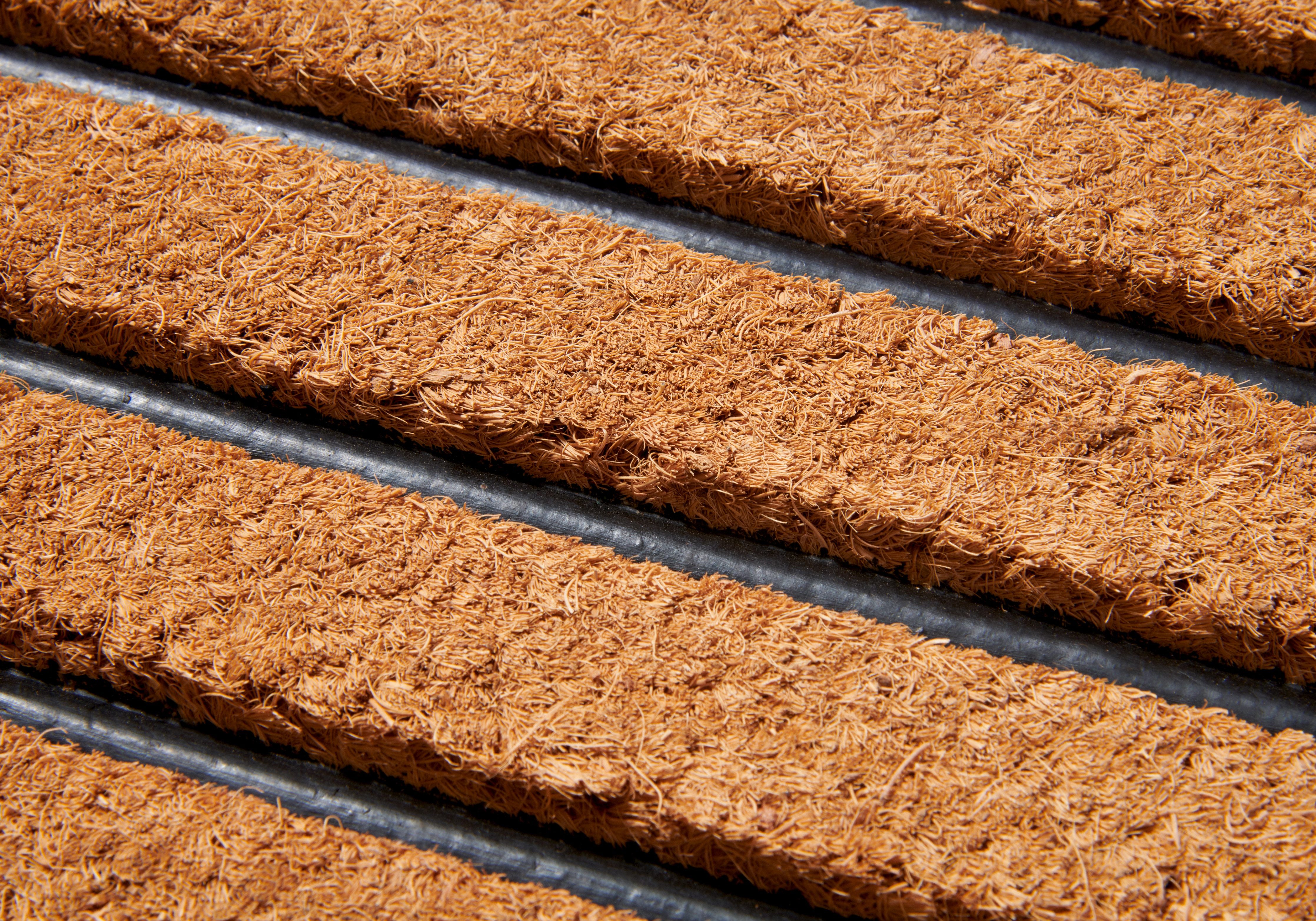 HANSE Home Mat Mix Mats Gummi Kokos Striped, deurmat Slijtvast, onderhoudsvriendelijk, robuust, weerbestendig, UV-bestendig