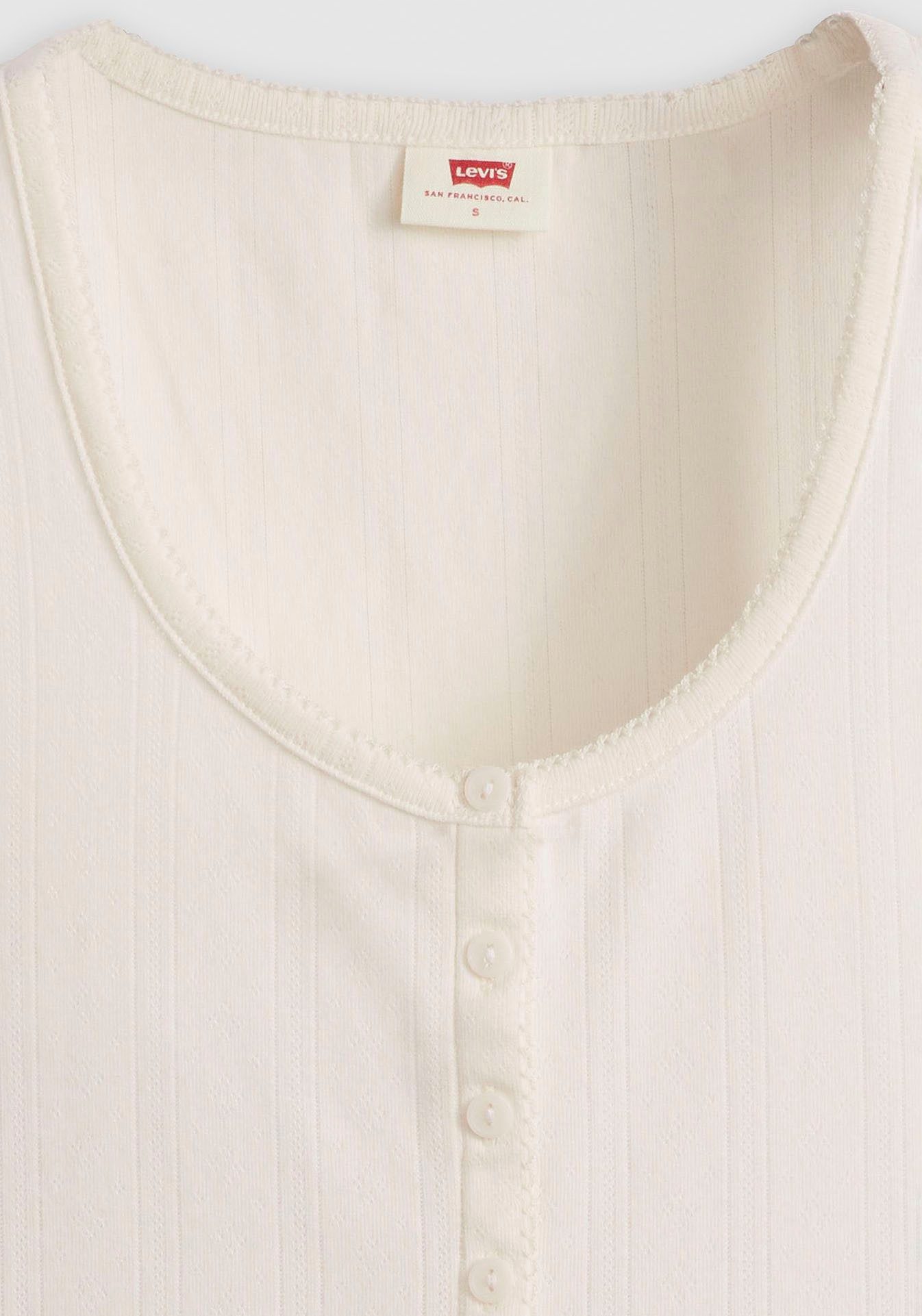 Levi's® Tanktop met knoopsluiting