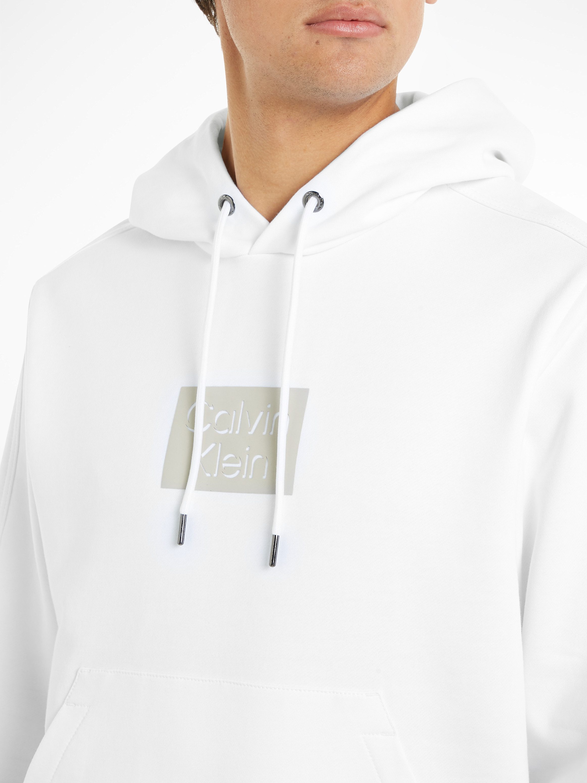 Calvin Klein Hoodie CUT OUT SHADOW LOGO HOODIE