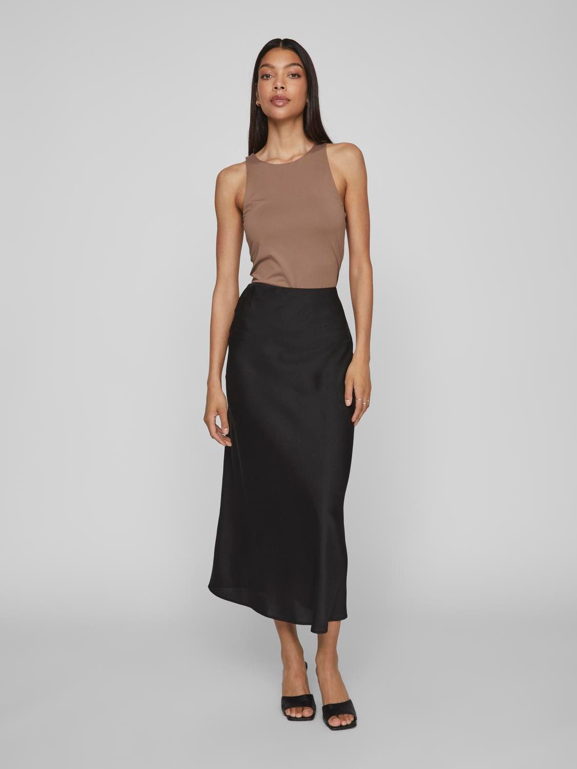 Vila Maxirok VIELLETTE HW LONG SKIRT - NOOS