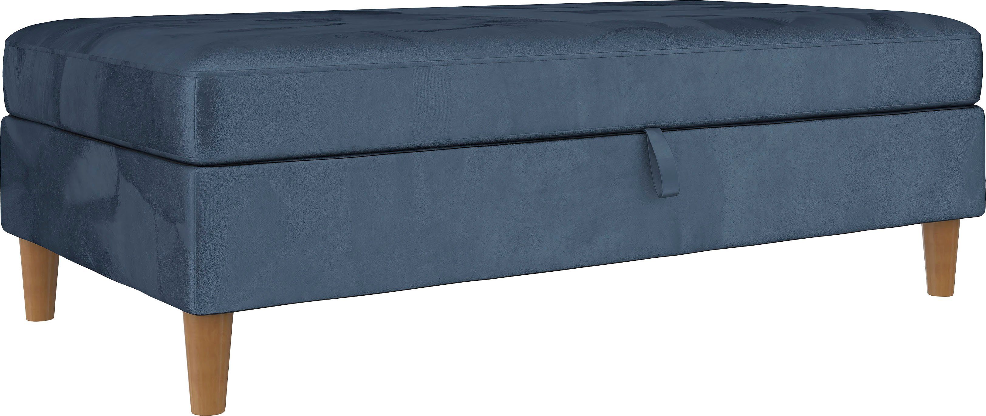 Dorel Home Hocker met bergruimte Lilly met bergruimte, vrij in ruimte plaatsbaar, zithoogte 43 cm (1 stuk)