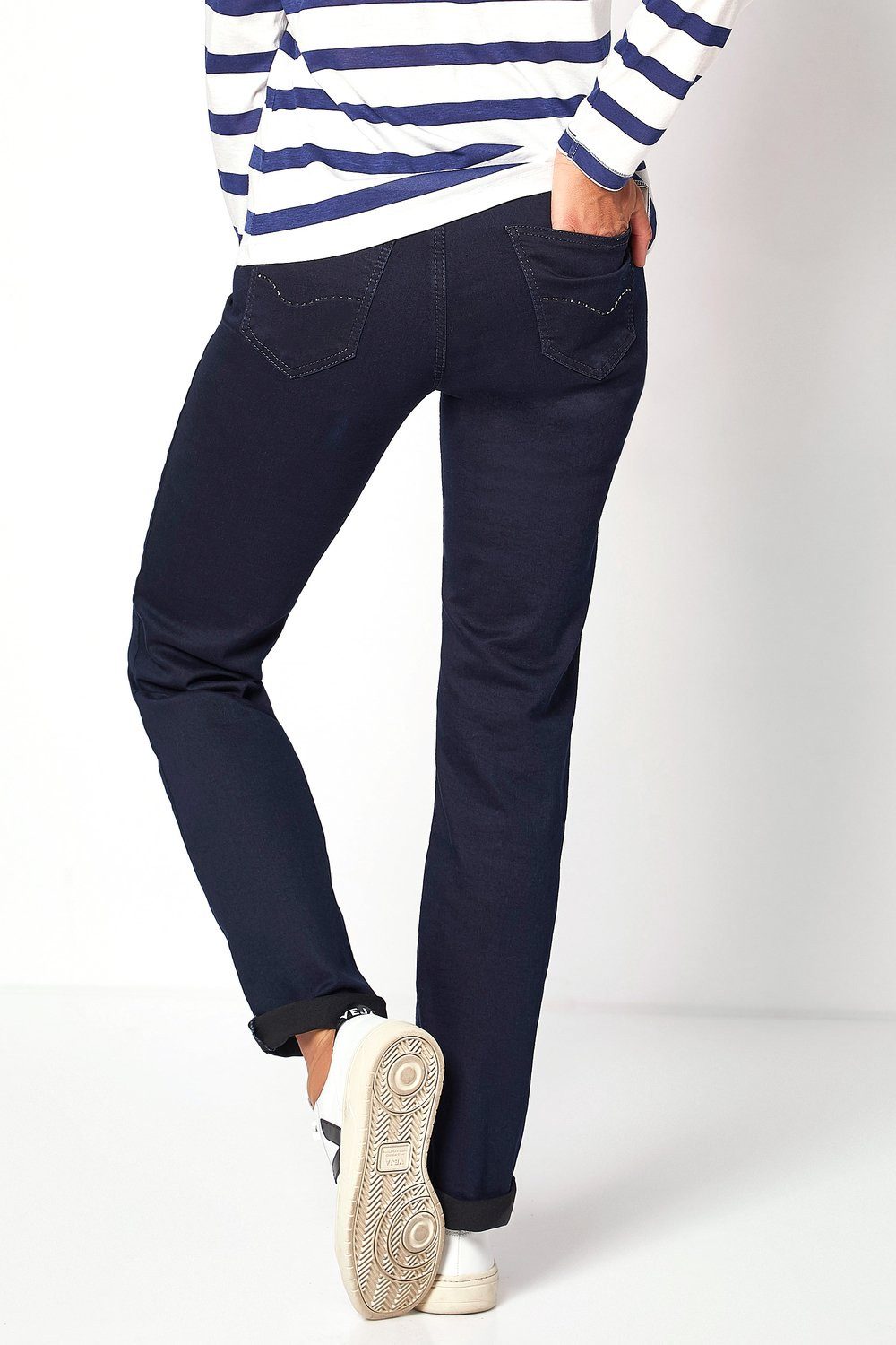 TONI Slim fit jeans Liv in five-pocketsstijl