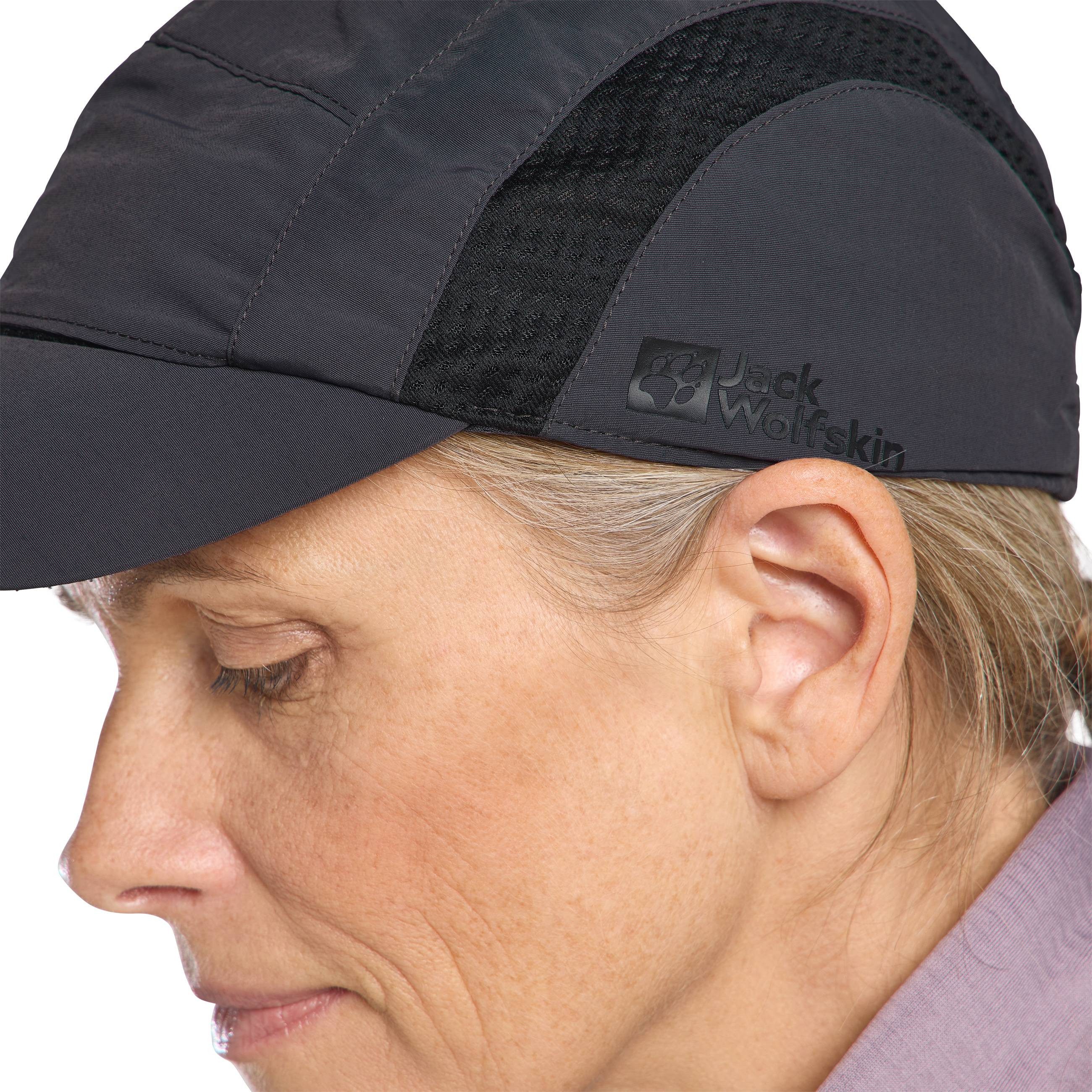 Jack Wolfskin Flexibele pet VENT CAP unisex caps maat L grijs