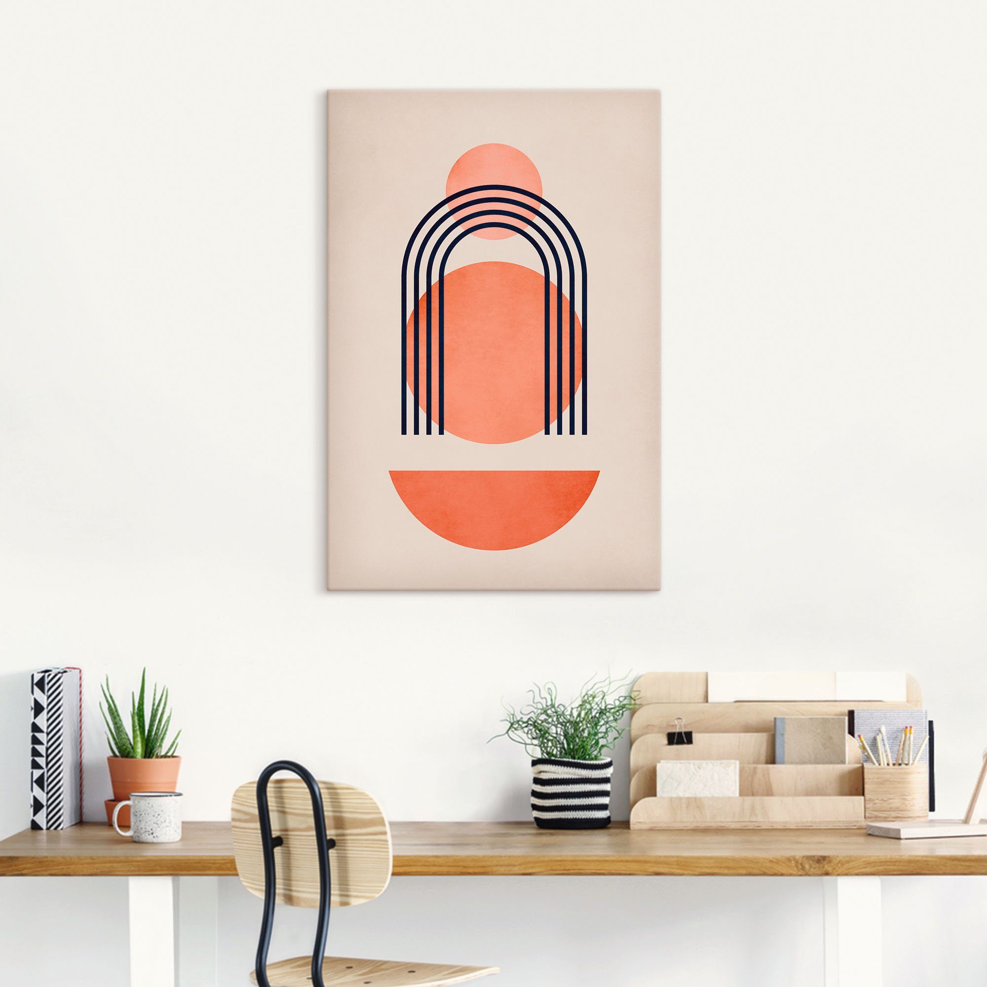 Artland Artprint Geometrica Nr. 7 als artprint van aluminium, artprint op linnen, poster, muursticker in verschillende maten foto schilderijen maat