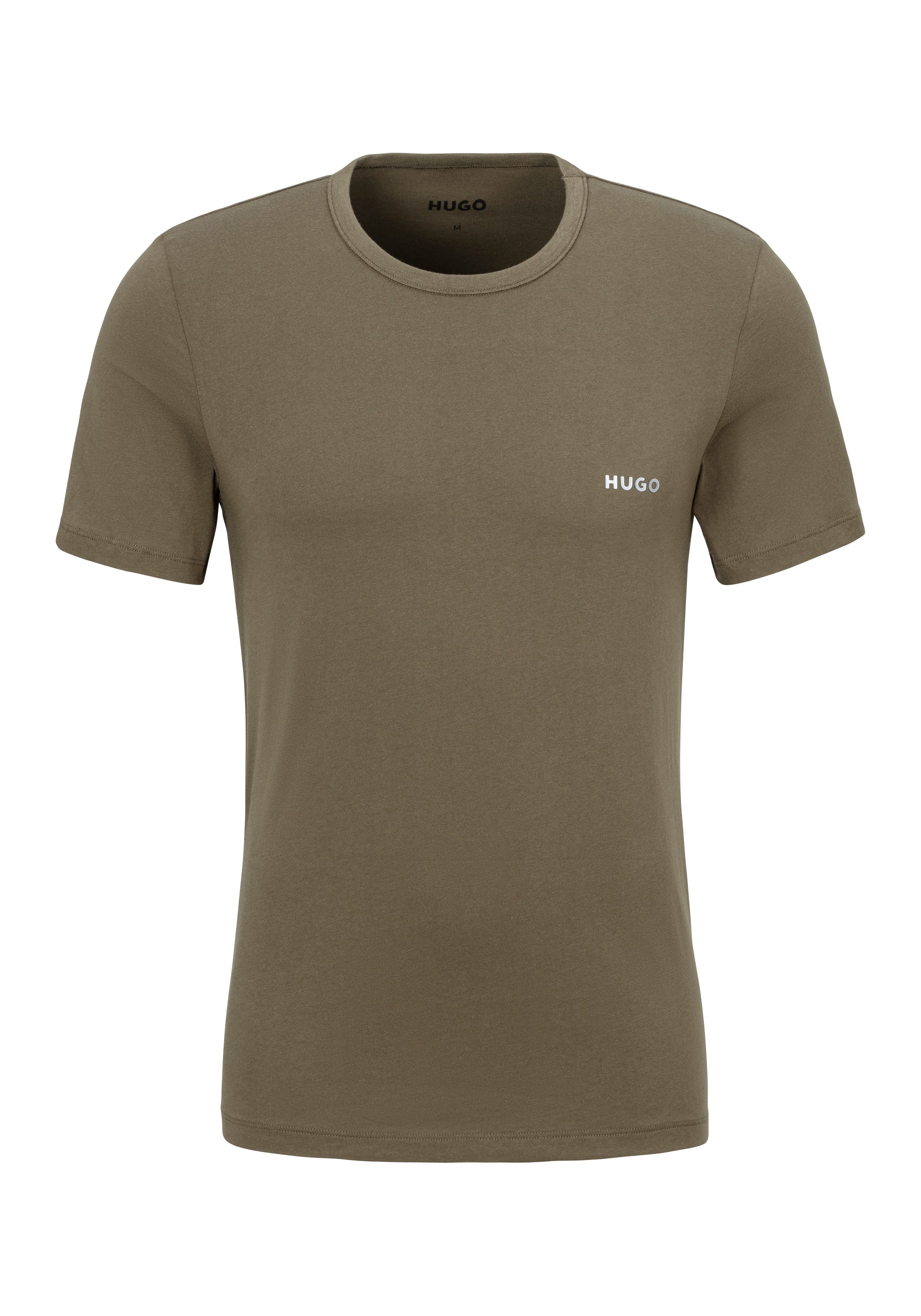 HUGO underwear T-shirt met een ronde hals (3-delig Set van 3)