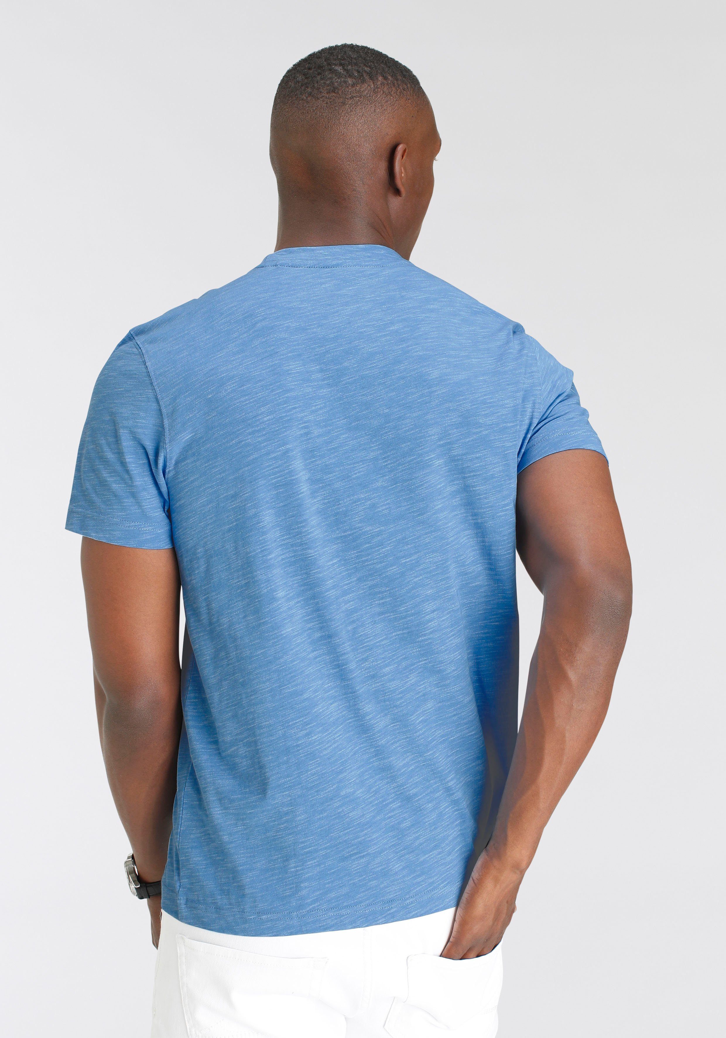 DELMAO T-shirt Korte mouw, bedrukt, ronde hals, van katoen en polyester
