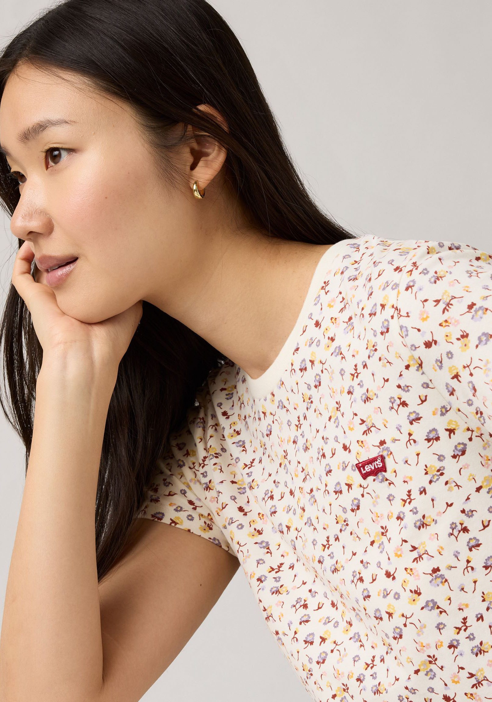 Levi's® T-shirt Perfect Tee met print all-over