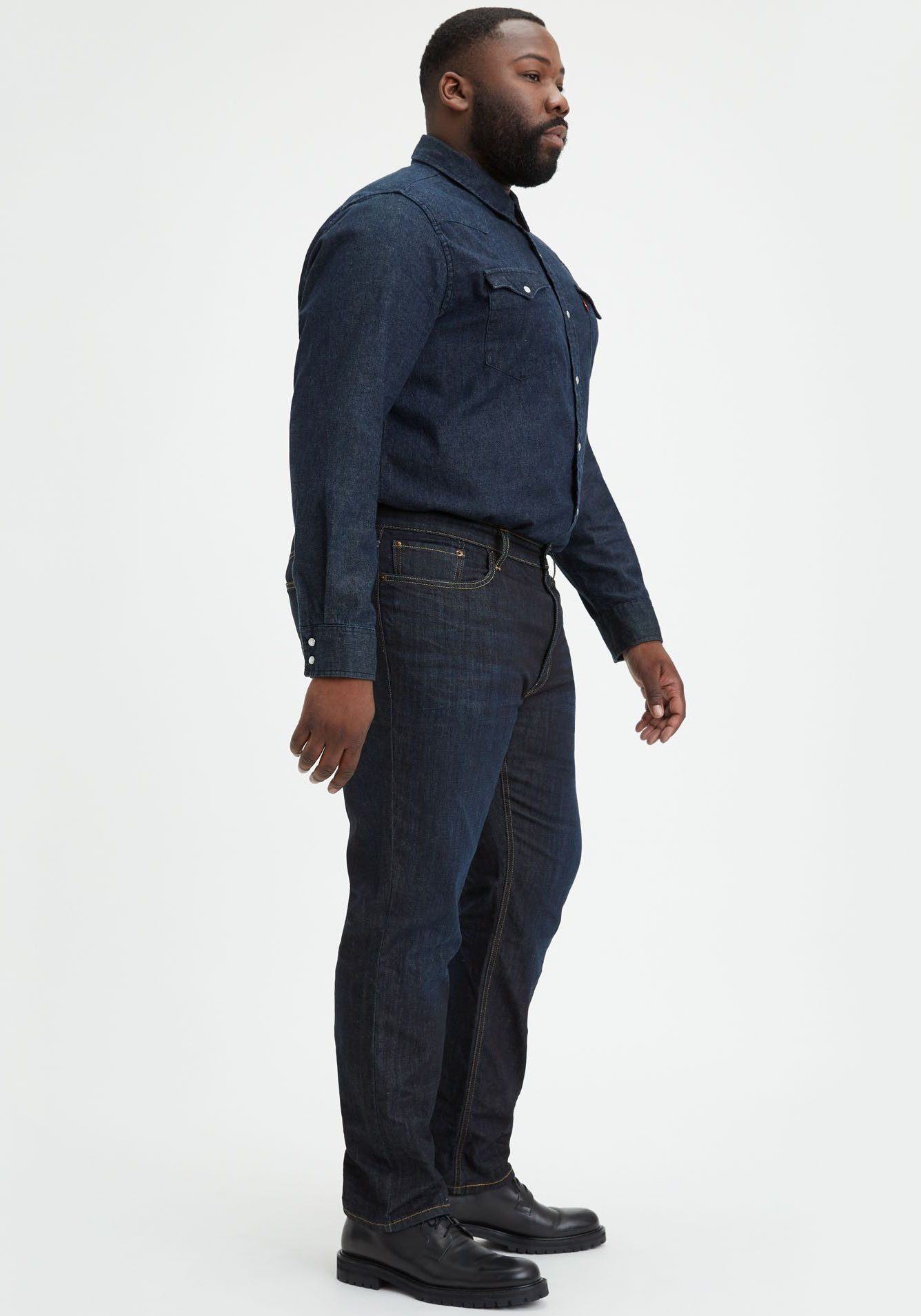 Levi's® Plus Regular fit jeans 541 TAPERED in five-pocketsstijl