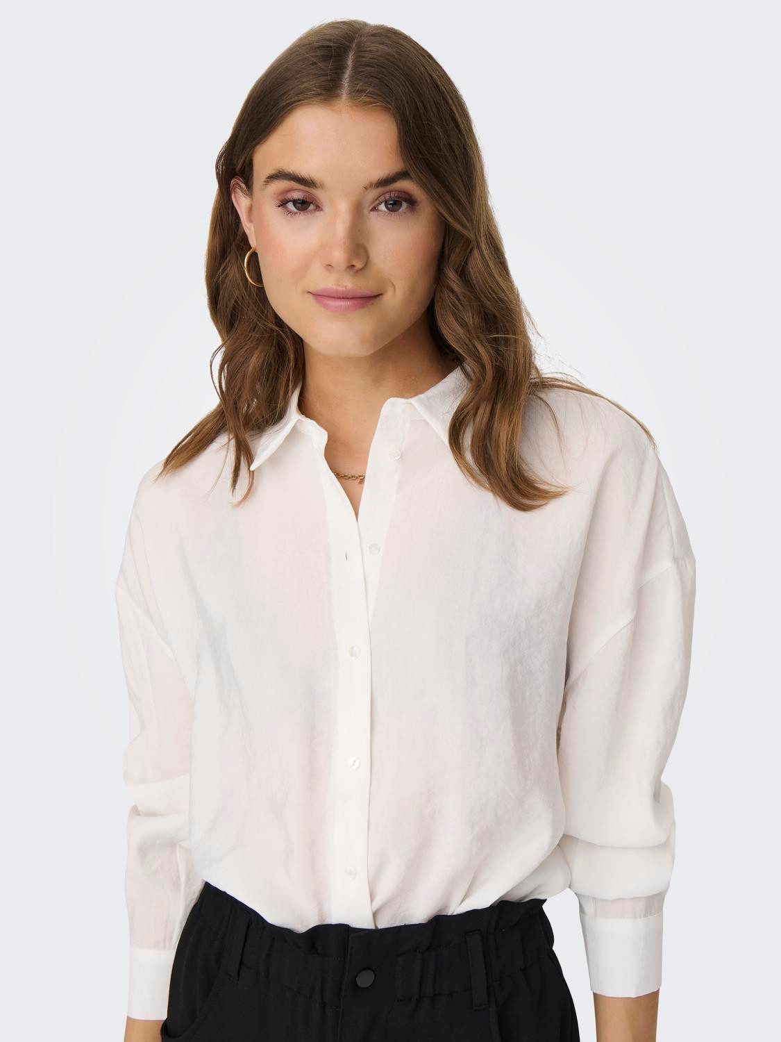 Only Overhemdblouse ONLIRIS L/S MODAL SHIRT LIFE NOOS WVN