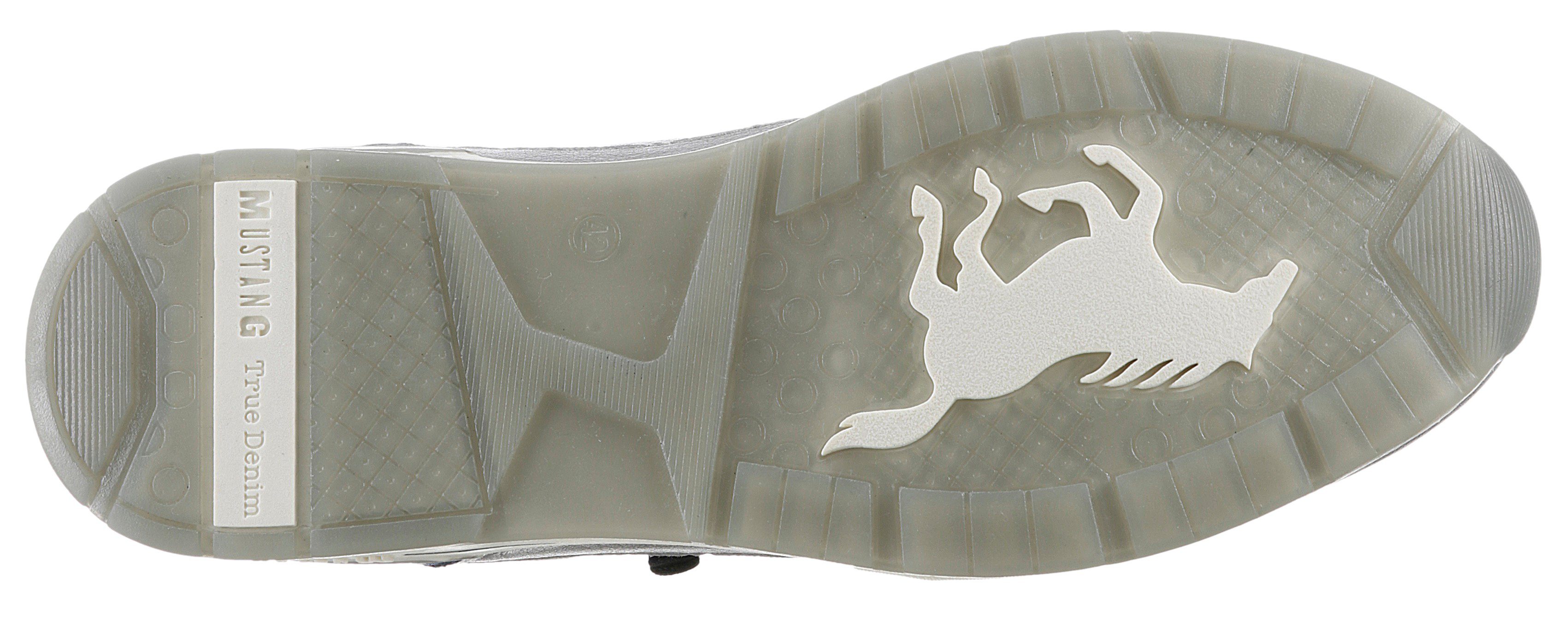 Mustang Shoes Sneakers met buitenrits, vrijetijdsschoen, lage schoen, veterschoen