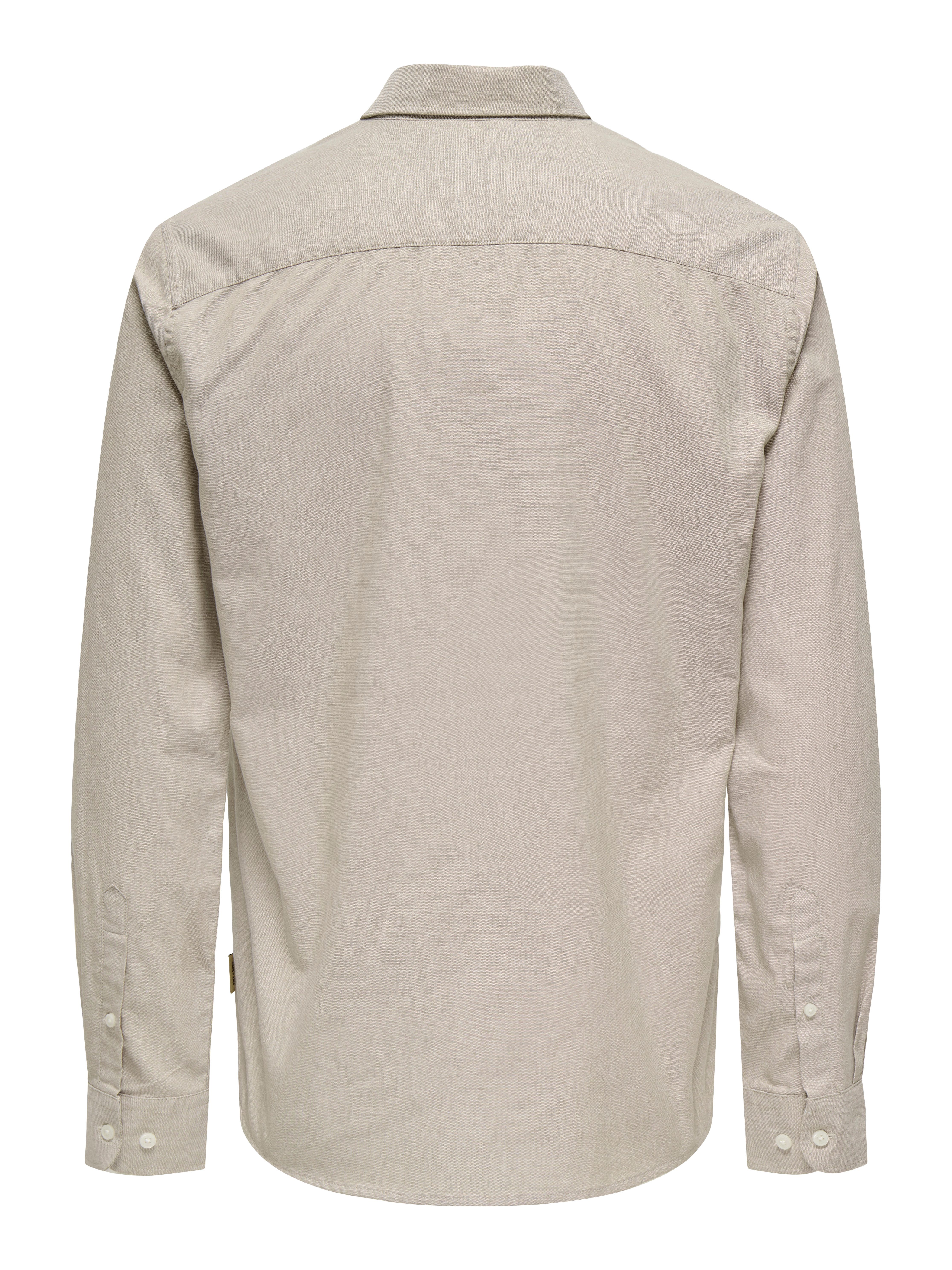 ONLY & SONS Overhemd met lange mouwen ONSALVARO SLIM LS OXFORD SHIRT NOOS