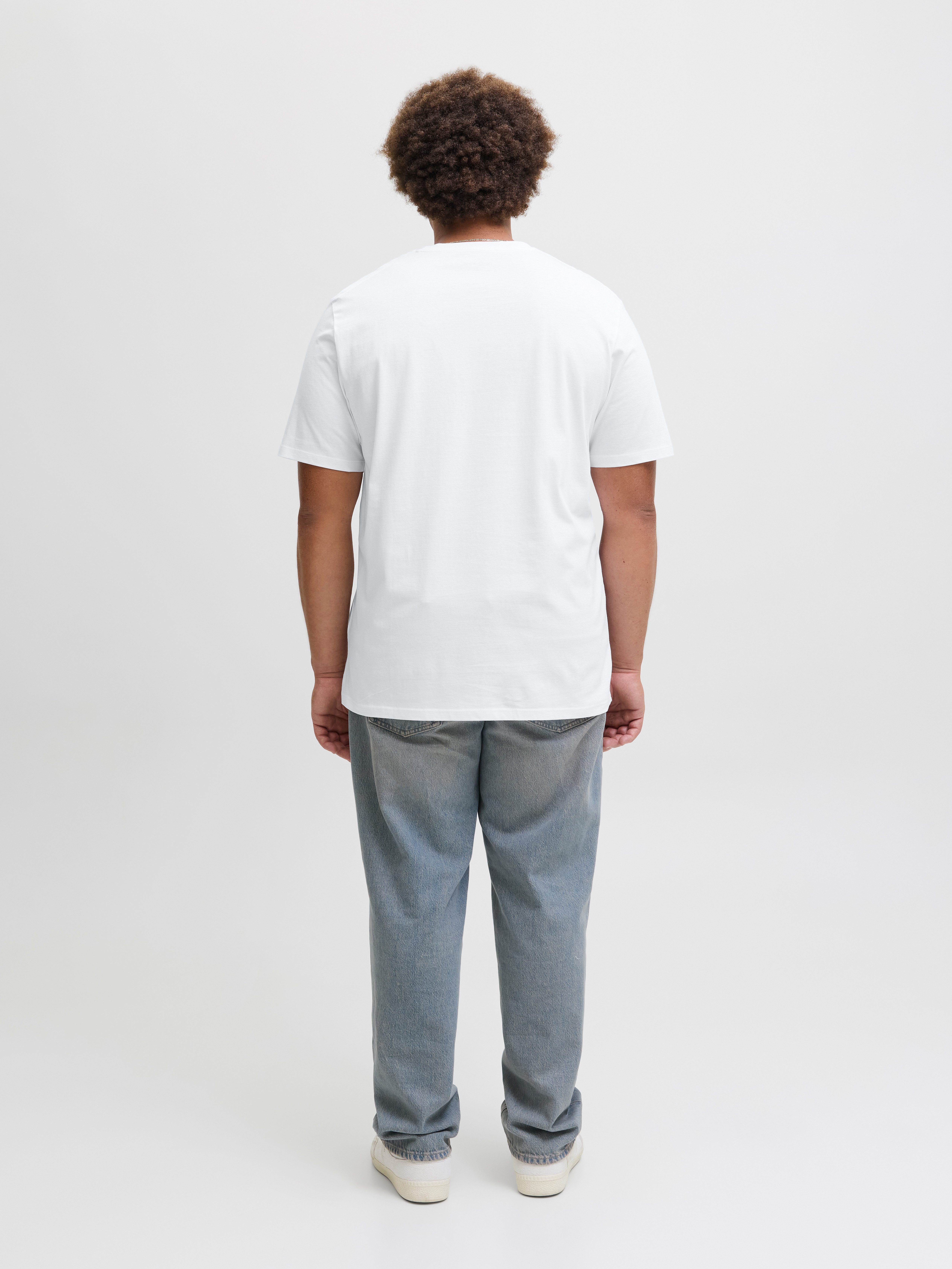 Jack & Jones PlusSize T-shirt JJELOGO TEE SS ONECK 2 COL AW25 NOOS PLS