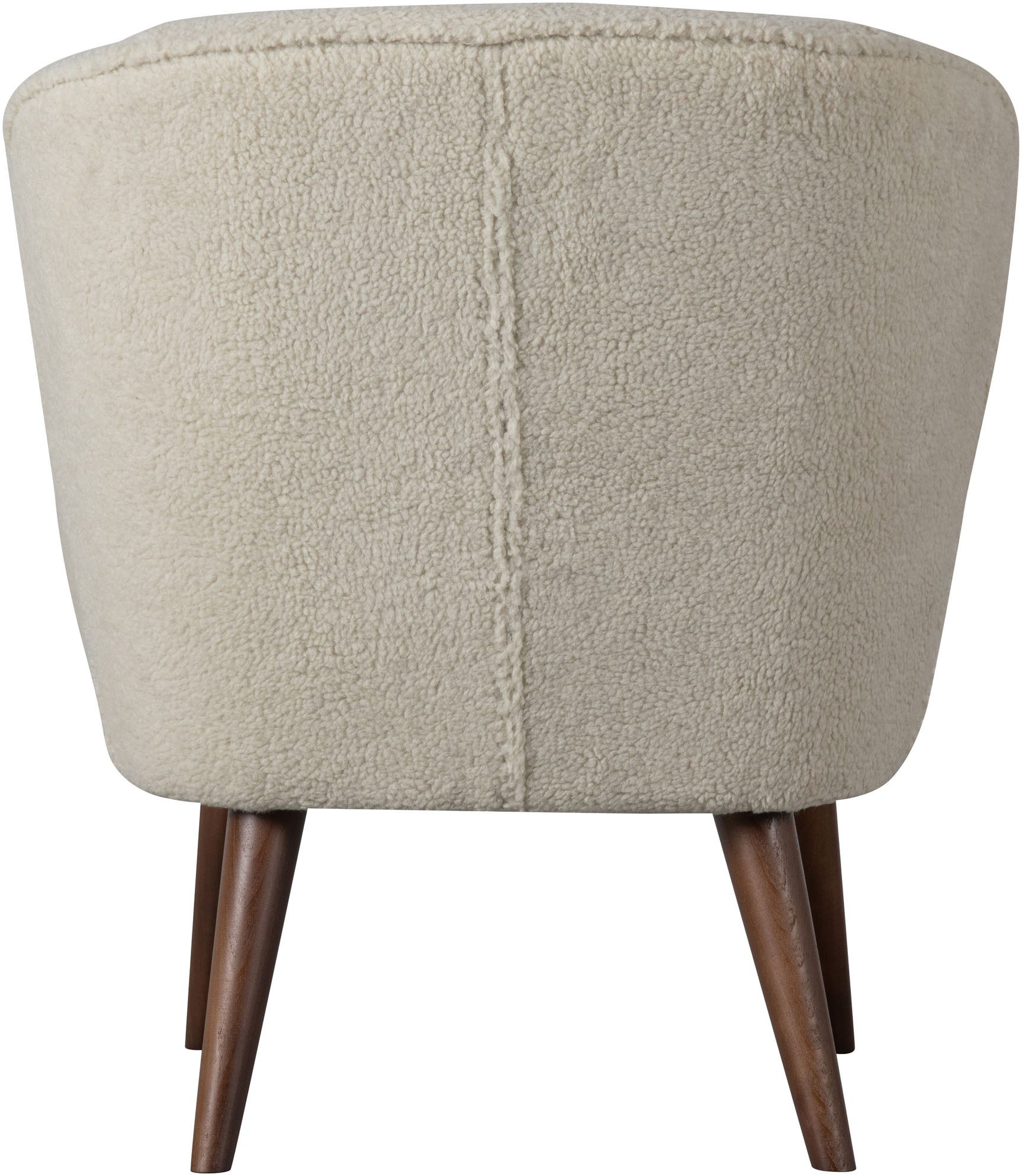 WOOOD Fauteuil Sara zacht gepolsterd, 4-poots onderstel, h 71 cm x b 59 cm