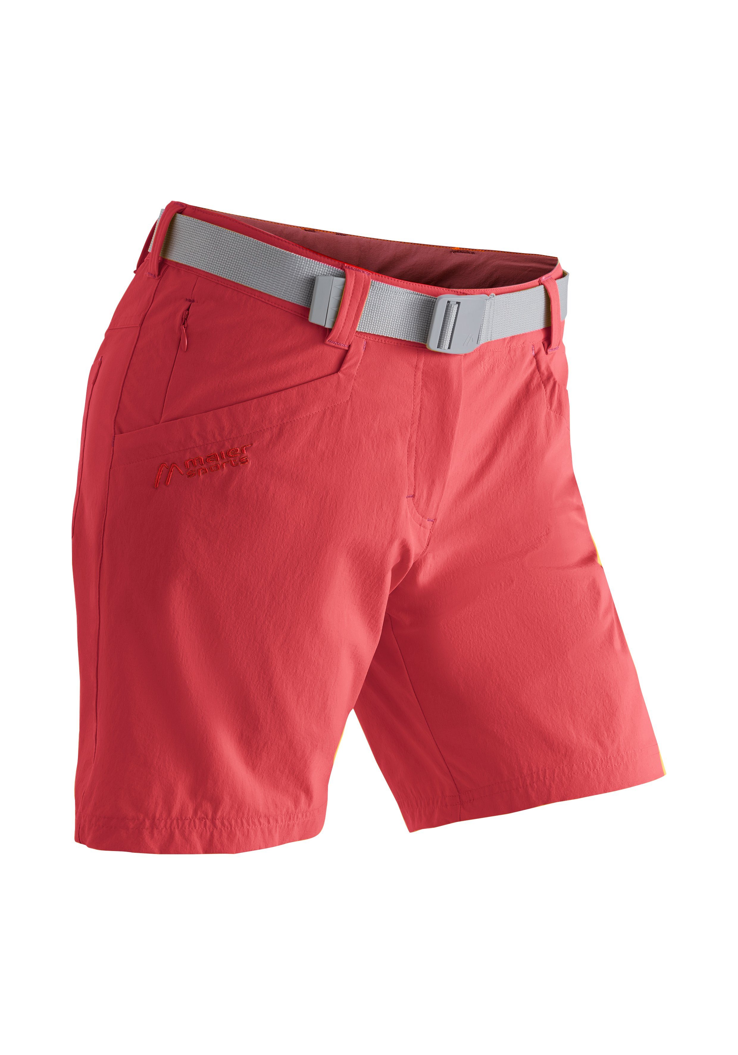 Maier Sports Functionele short Lulaka Shorts Dames shorts korte wandelbroek outdoorbroek met 4 zakken regular fit