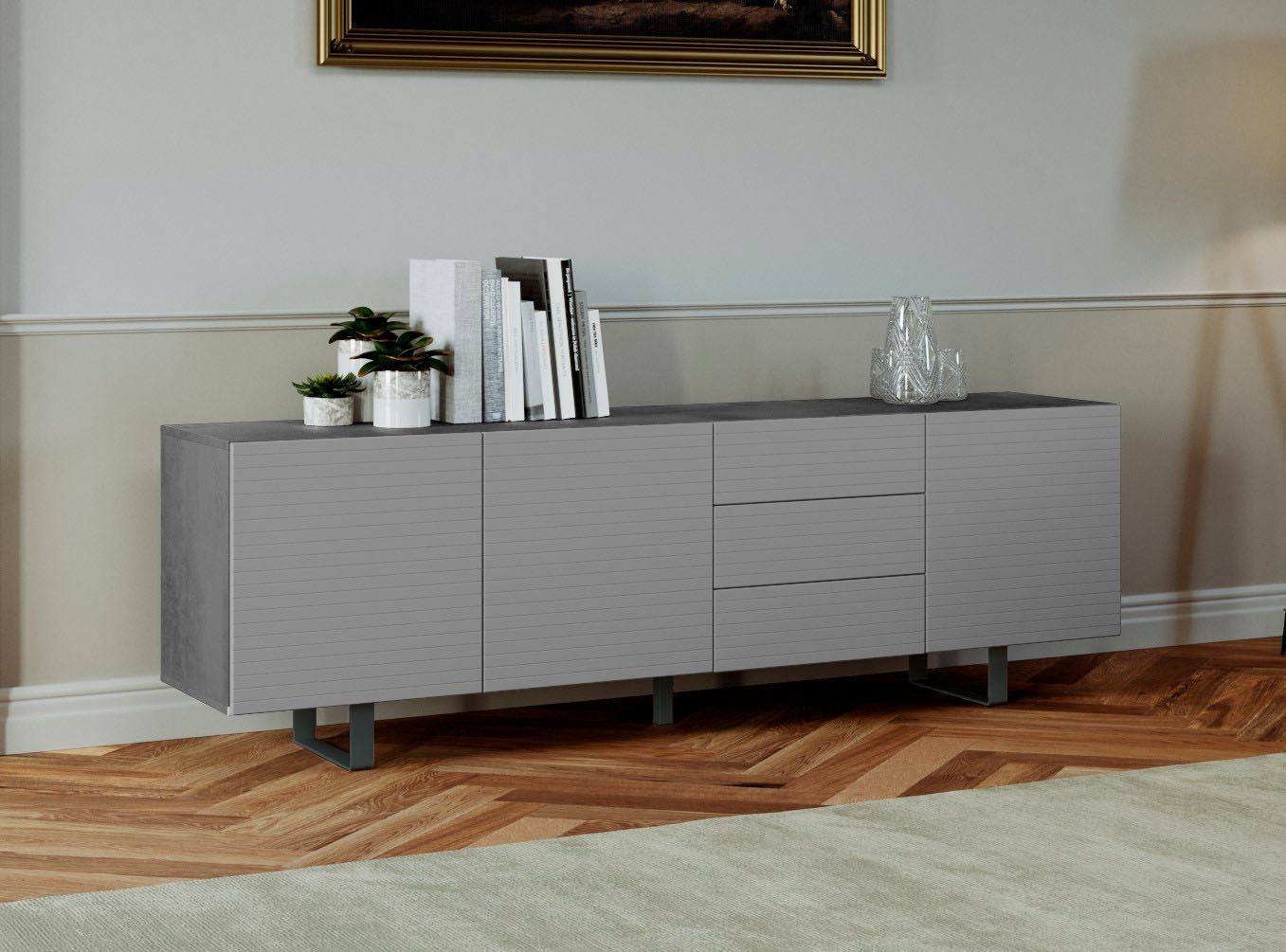 DIVENTA Dressoir Breedte 220 cm