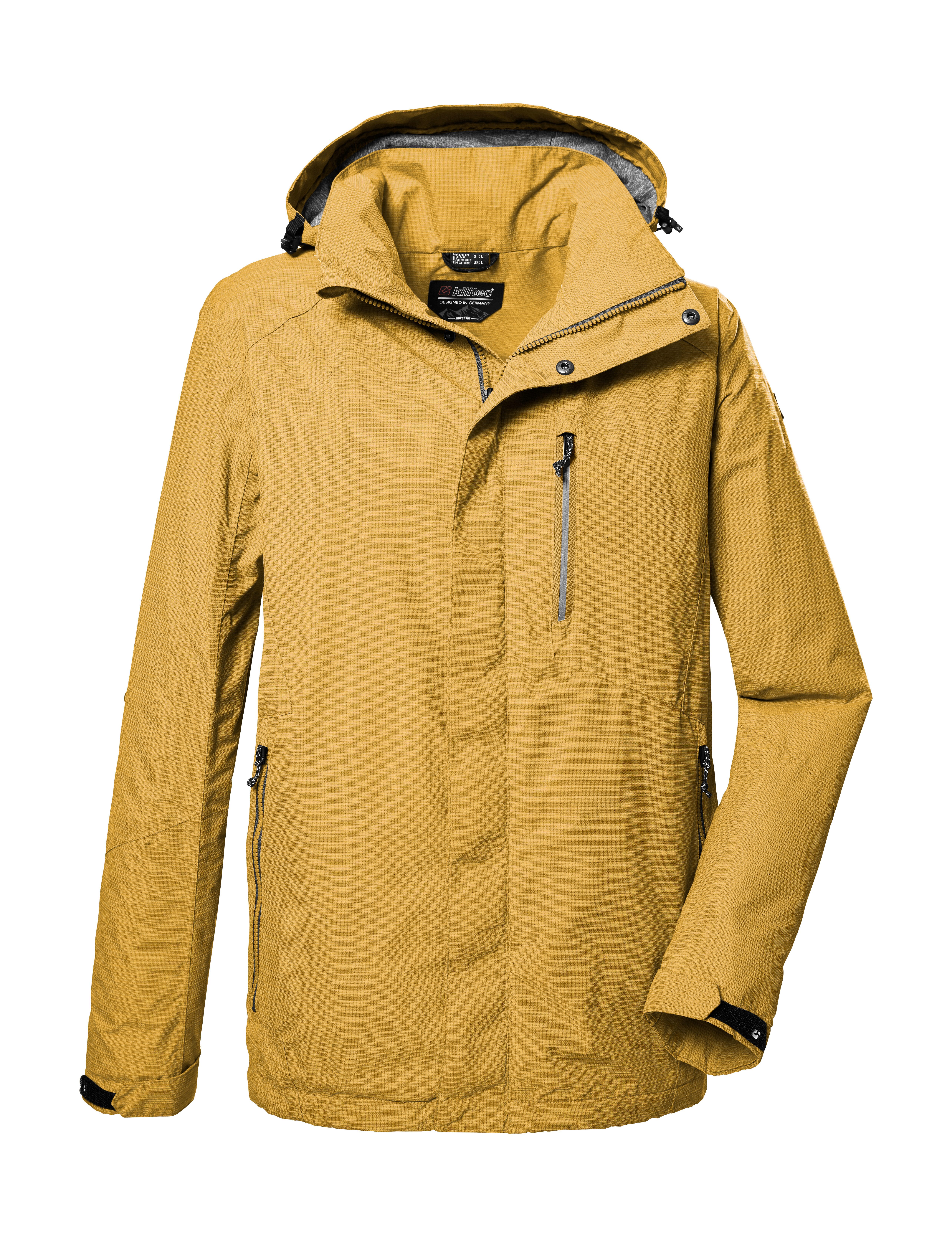 Killtec Outdoorjack KOS 256 MN JCKT_CARLEB heren outdoorjassen maat S geel