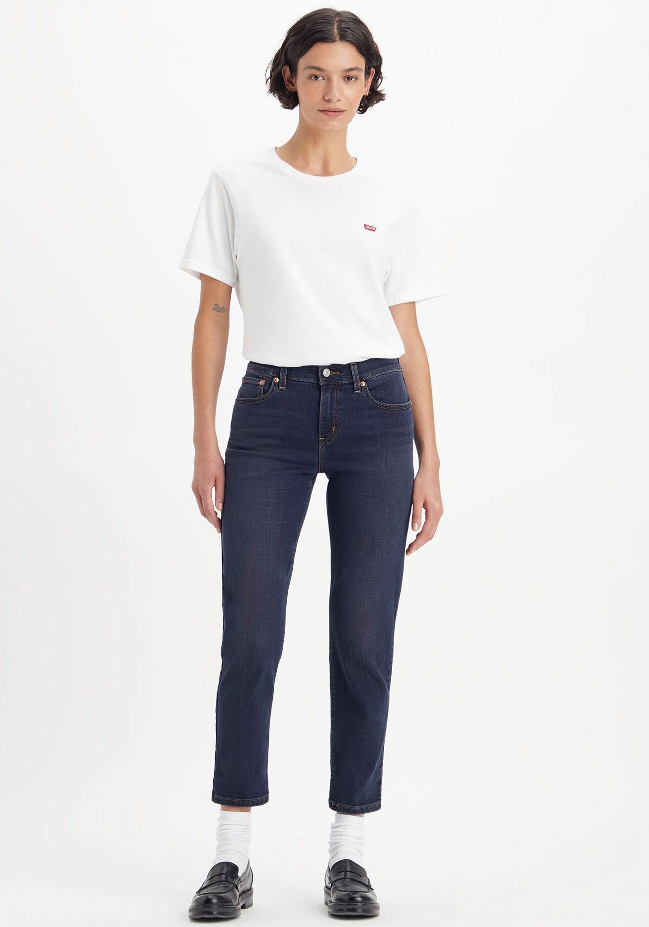 Levi's Boyfriendjeans MID RISE BOYFRIEND dames boyfriend jeans maat 26 blauw