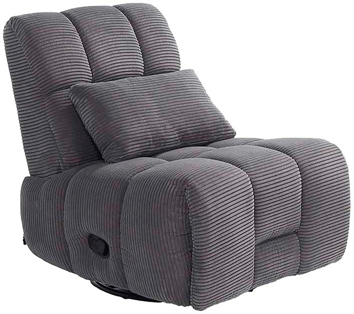 Jockenhöfer Gruppe Relaxfauteuil Doncaster met draai-, schommel-, relax- en kantelfunctie, aangenaam zachte corduroystof
