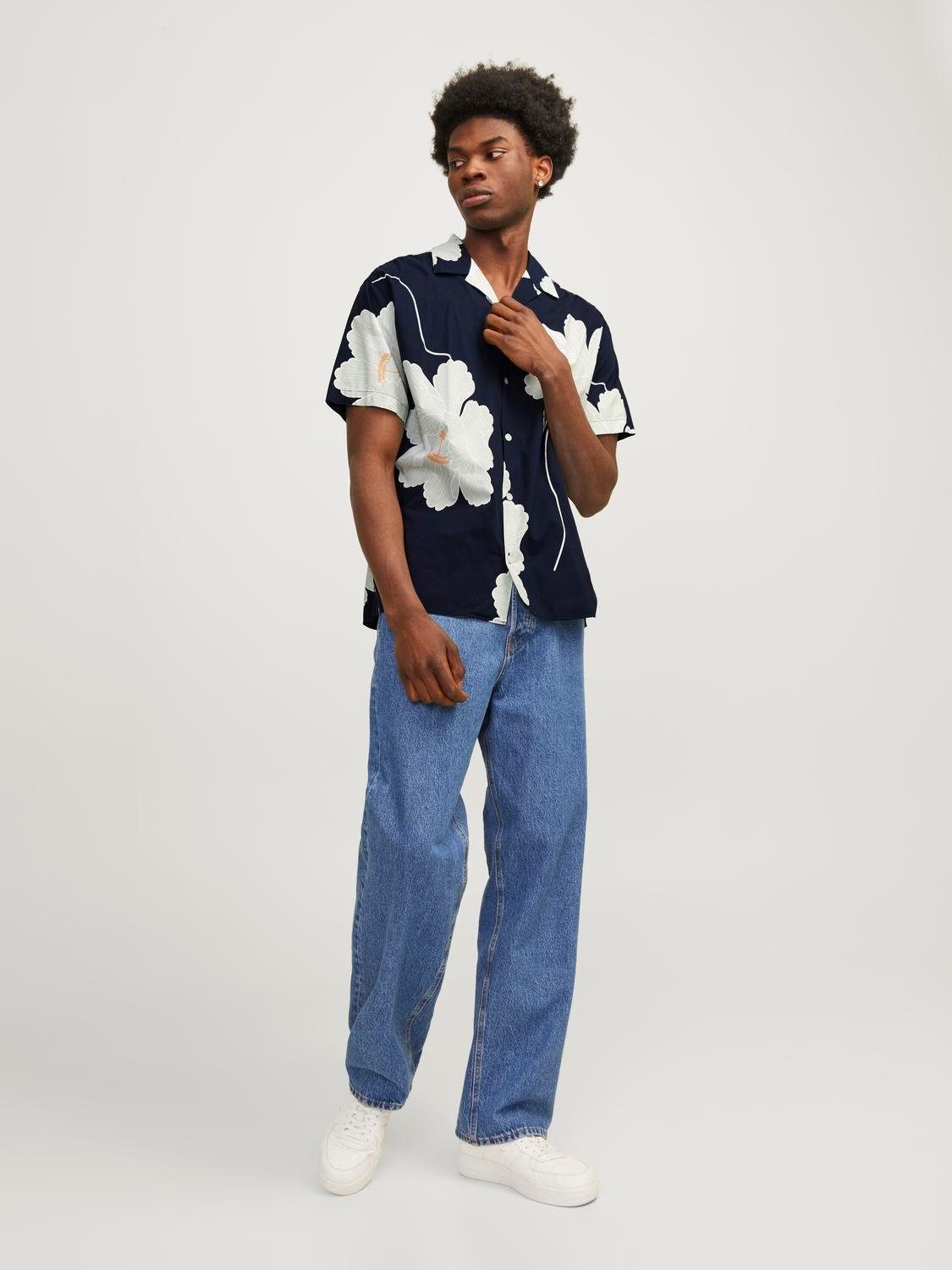 Jack & Jones Hawaï-overhemd JPRBLAPALMA RESORT SHIRT S S SN