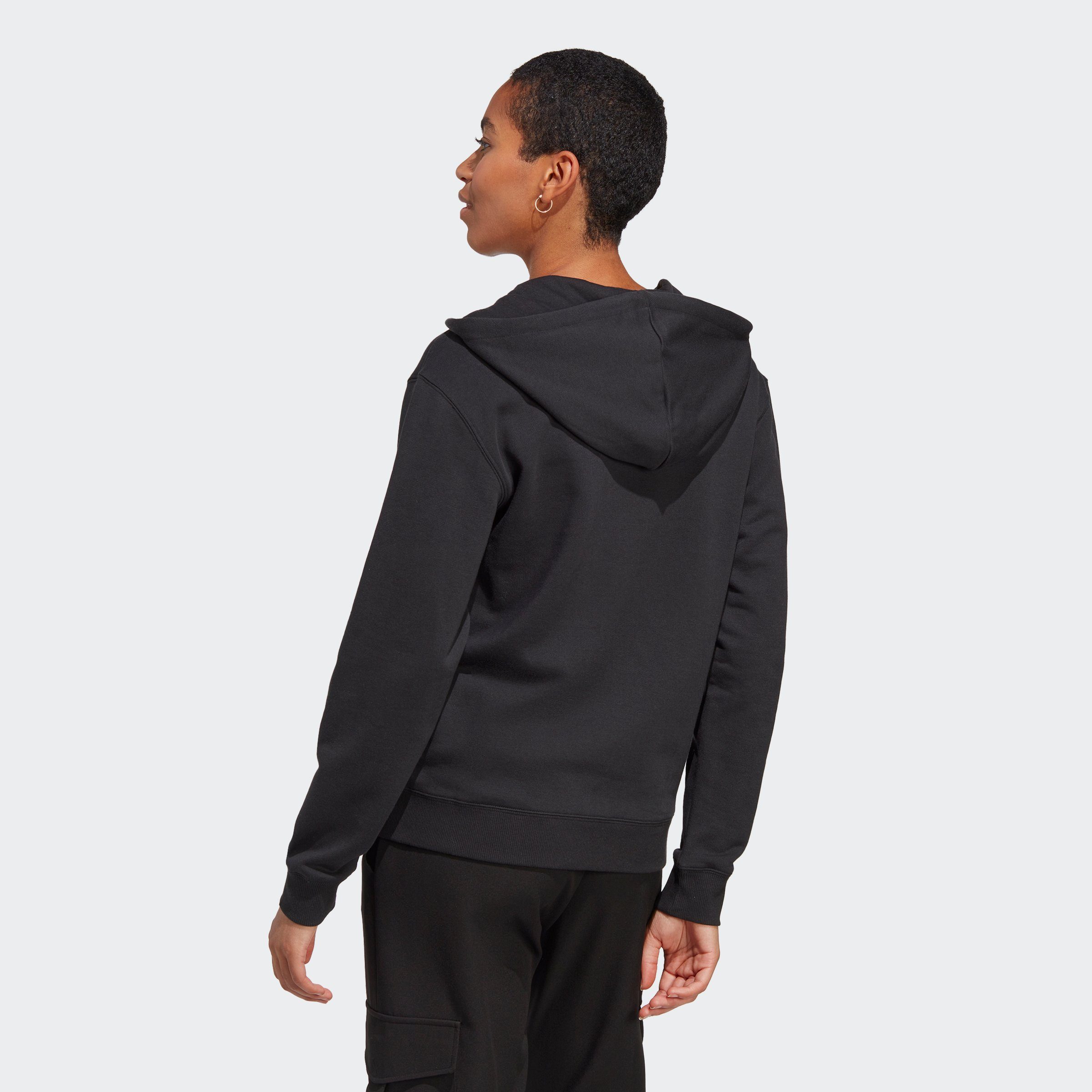 adidas Sportswear Capuchonsweatvest ESSENTIALS LINEAR FRENCH TERRY Capuchonjack (1-delig)