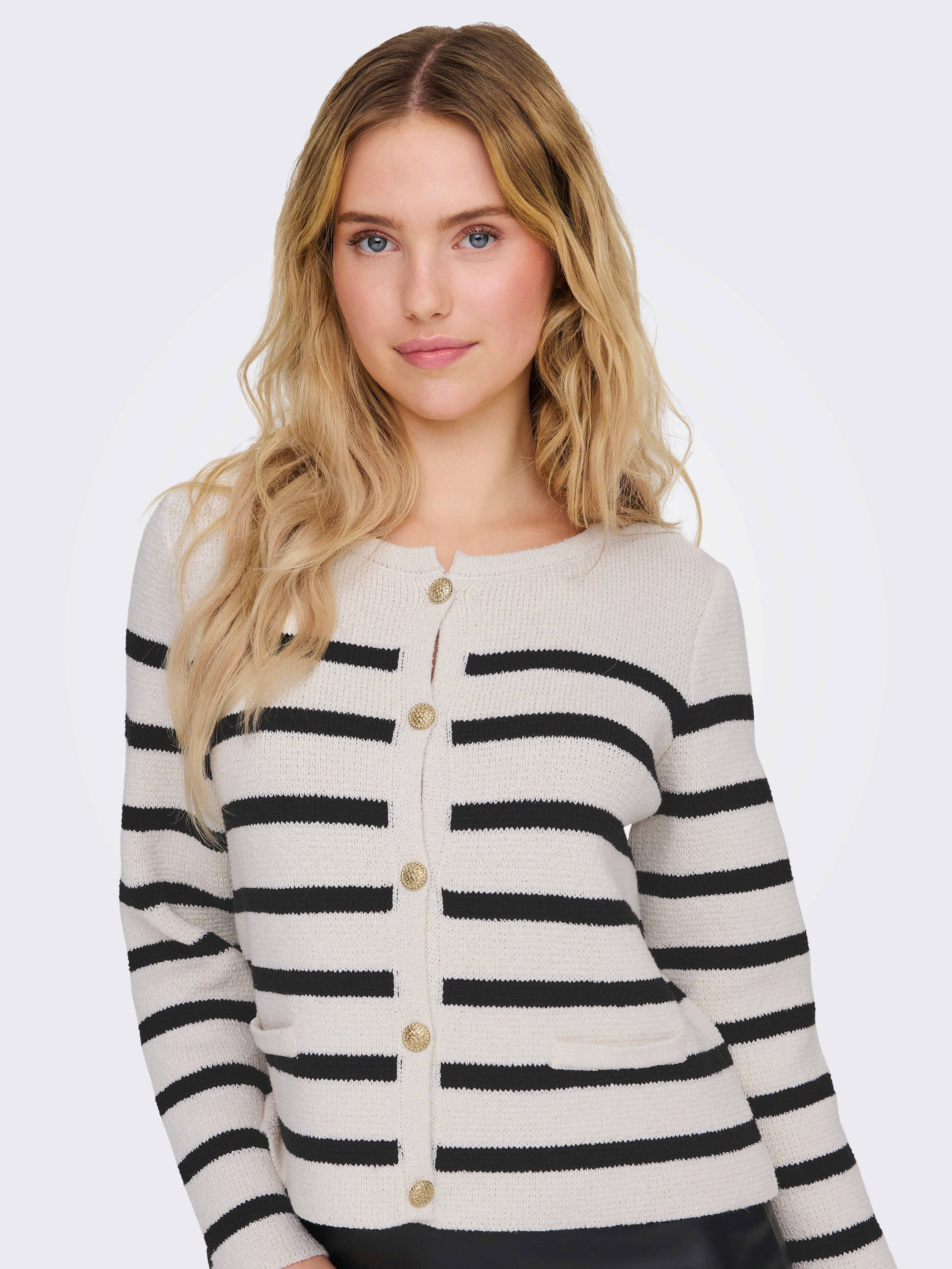 Only Vest ONLLAURA LIFE LS O-NECK CARDIGAN CC KNT