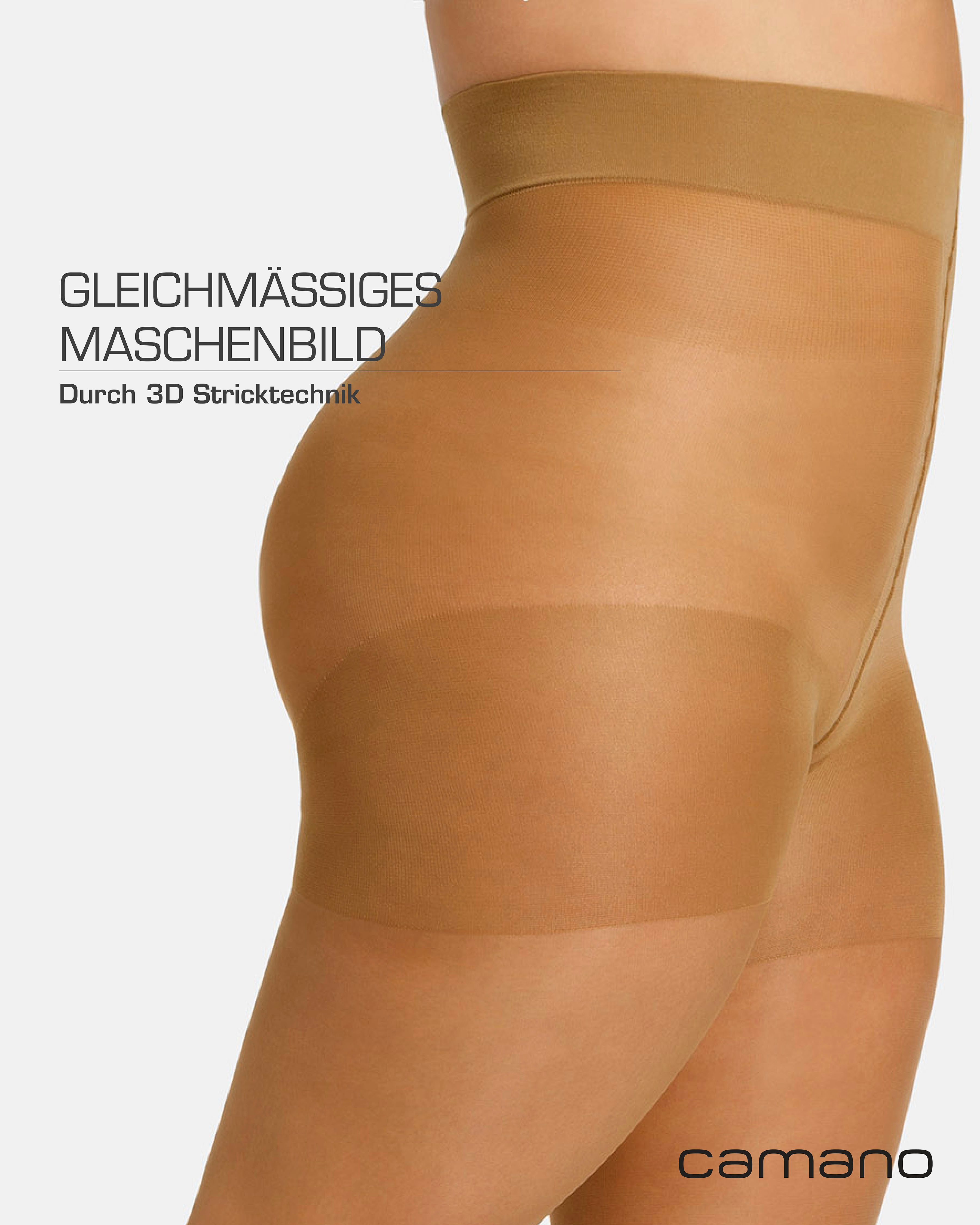 Camano Panty Fine curvy met naadloze taille-afsluiting (1 stuk)