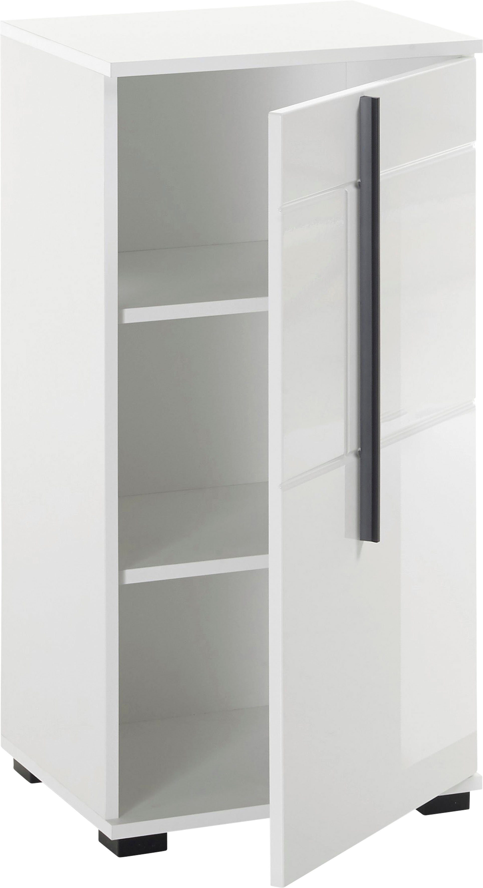 INOSIGN Onderkast Cantara, badkamerkast in hoogglans wit, kast in modern ontwerp