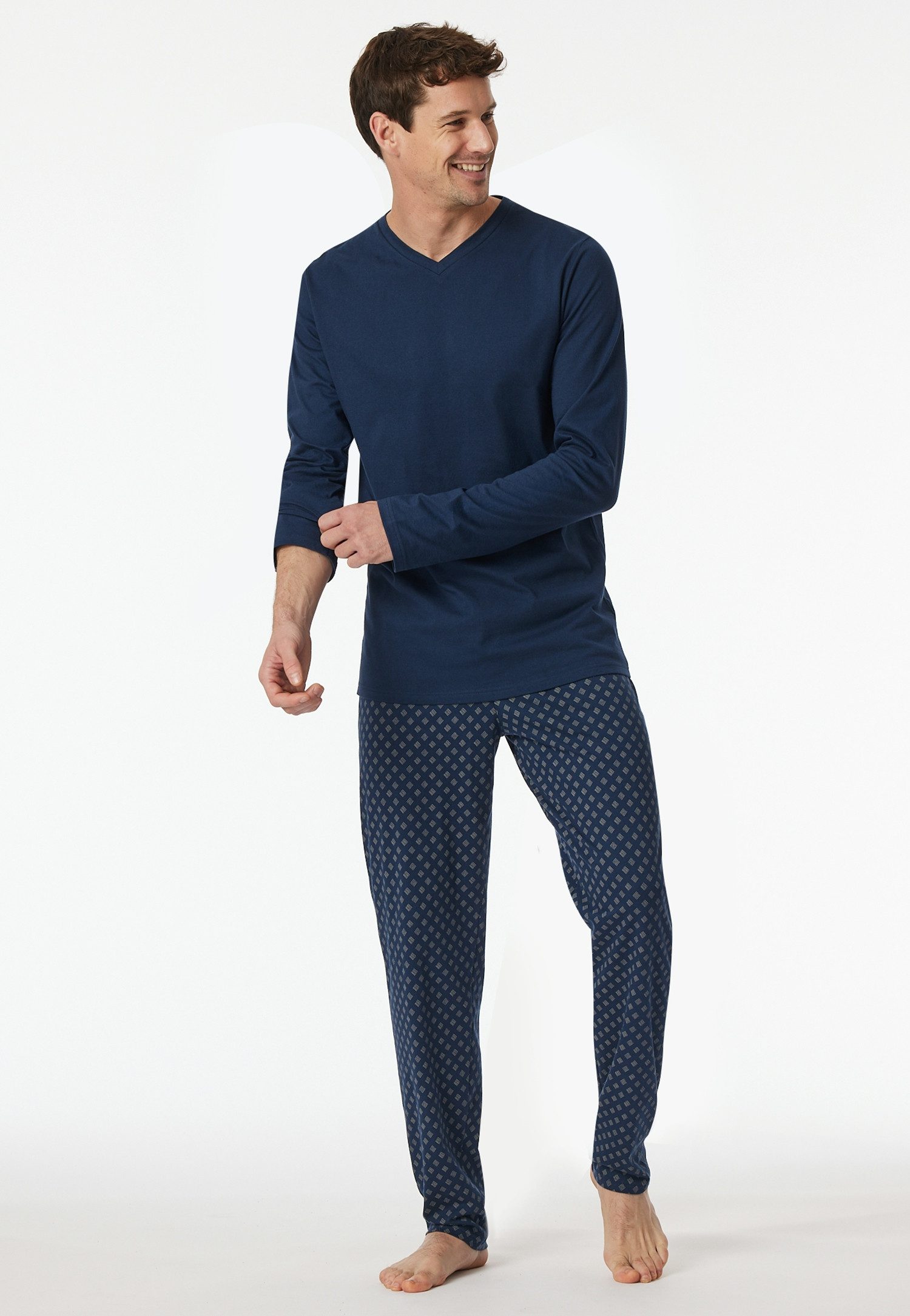 Schiesser Pyjama "Casual Essentials" (2-delig)