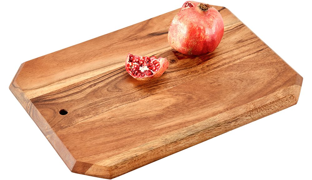 KESPER for kitchen & home Snijplank Plank van acaciahout, FSC-gecertificeerd (1 stuk)