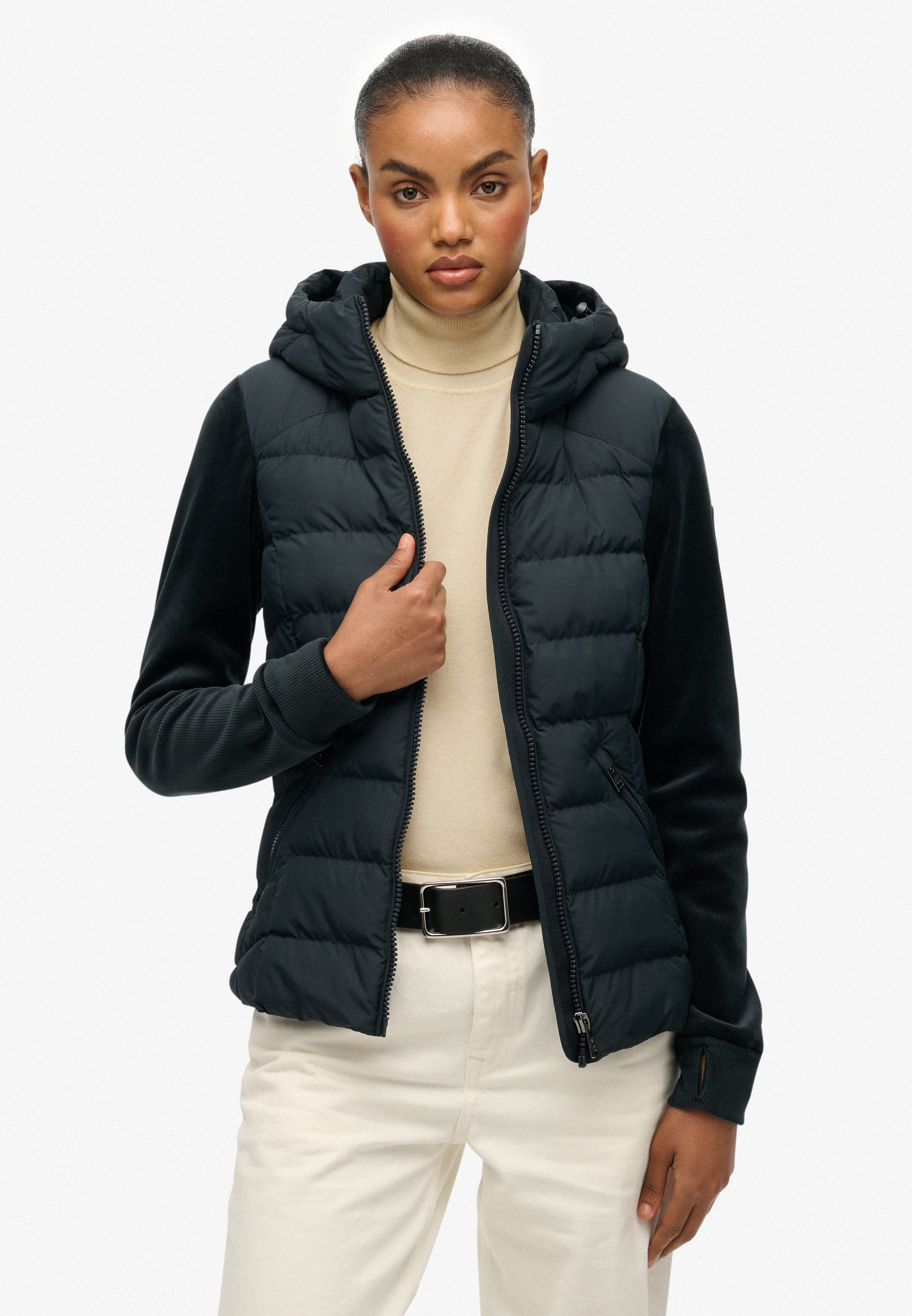 Superdry Gewatteerde jas HOODED FUJI STORM JACKET