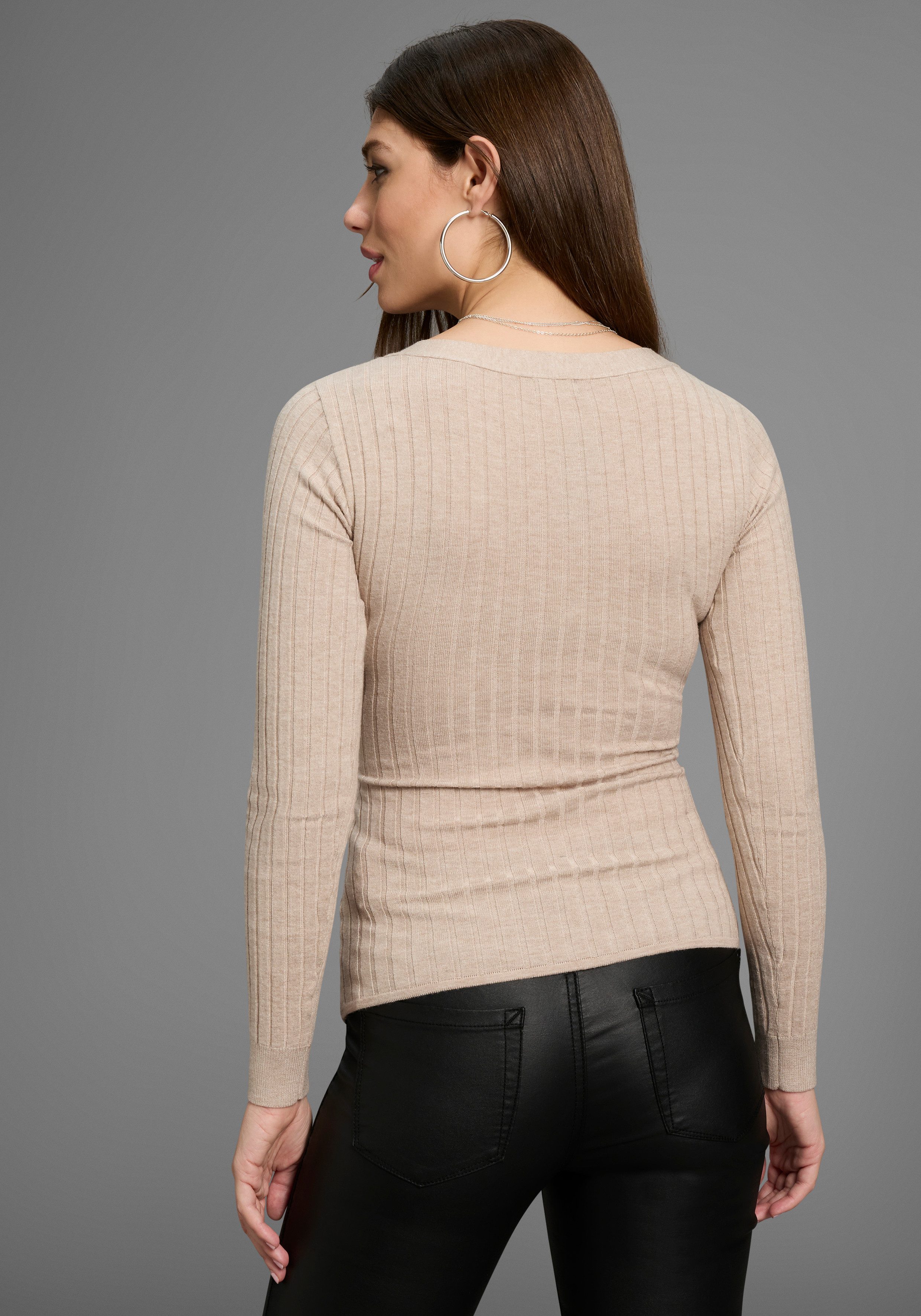 Bruno Banani Trui met V-hals