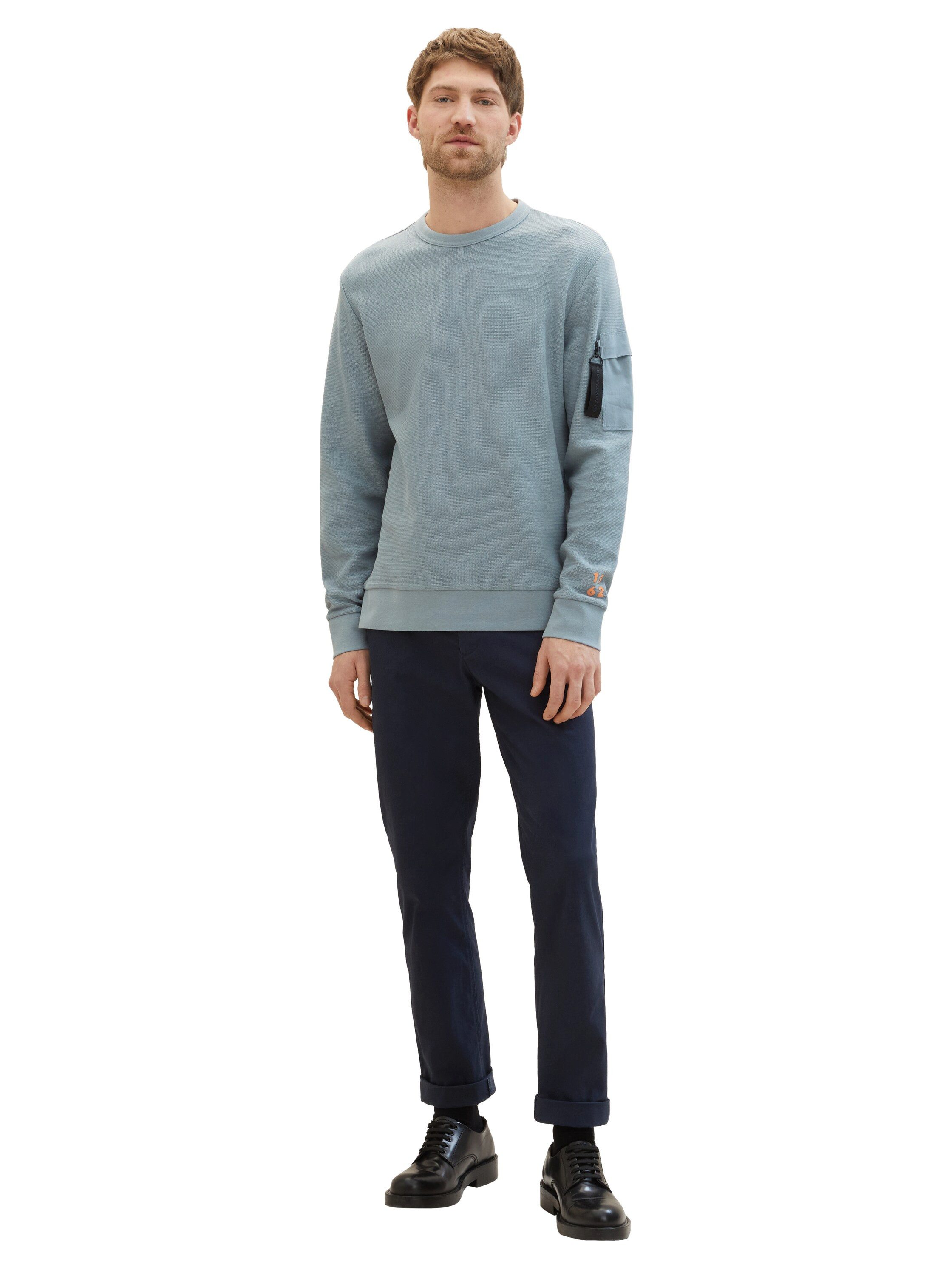 Tom Tailor Sweatshirt met structuur