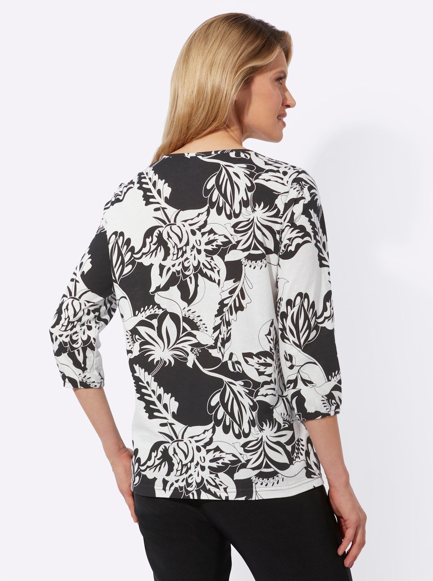 Classic Basics Shirt met ronde hals (1-delig)