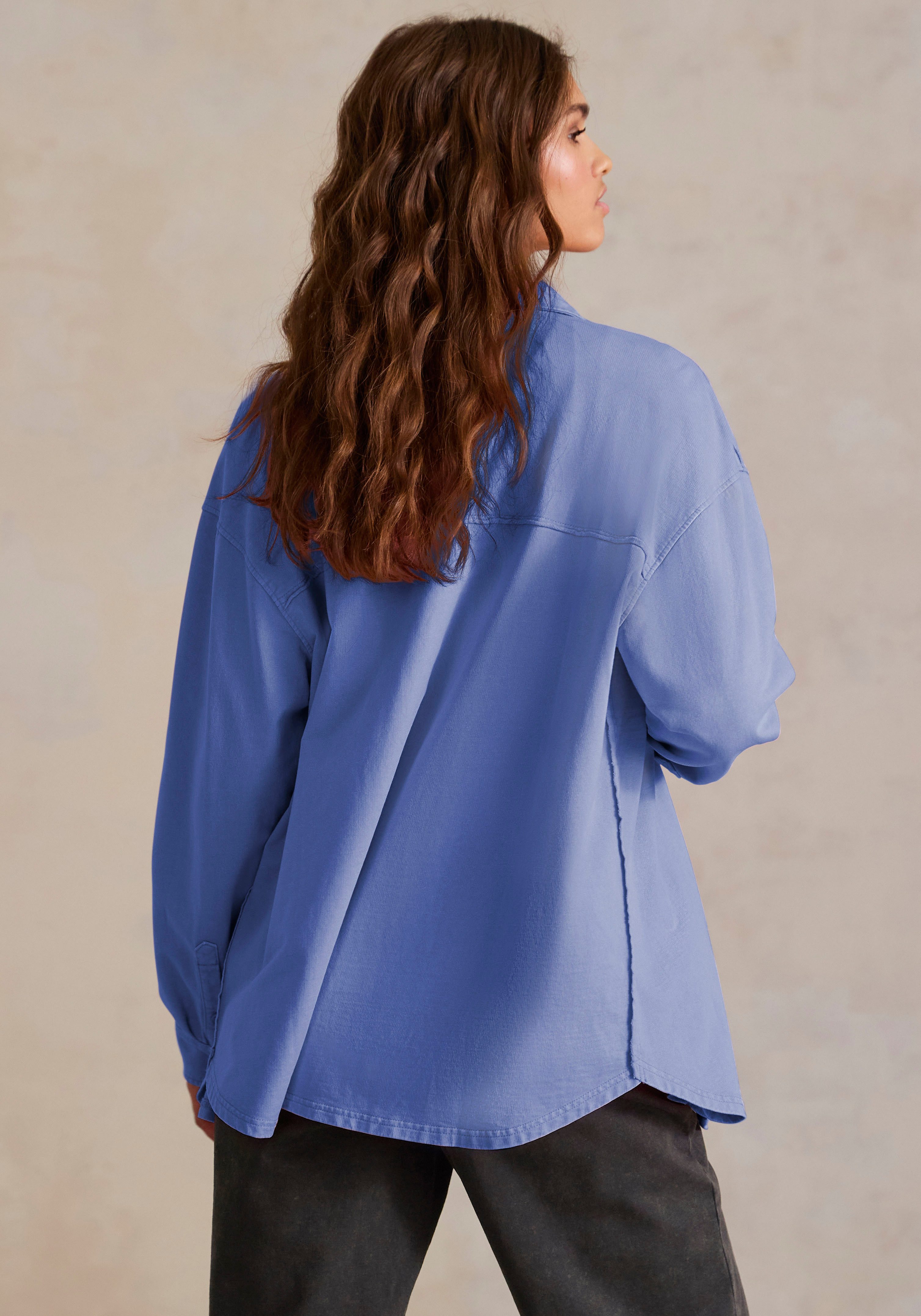 Buffalo Shirt -Shirt - Loungehemd - Lounget-shirt in used-look, loungewear