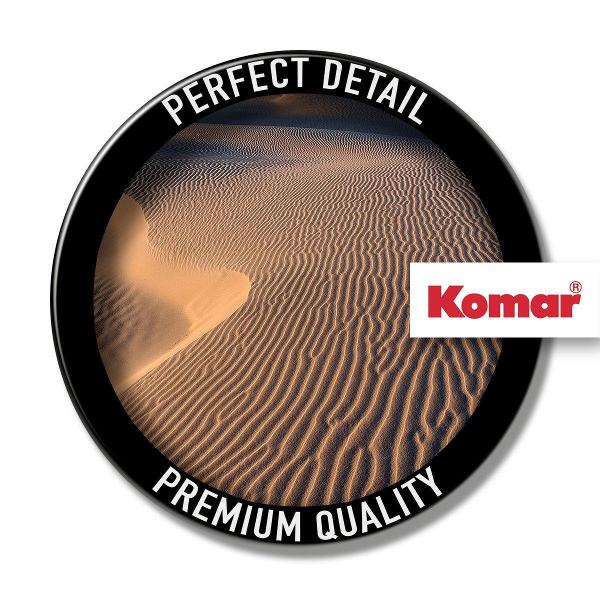 Komar Artprint op linnen Sand Storm - Afmeting 90 x 60 cm (1 stuk)