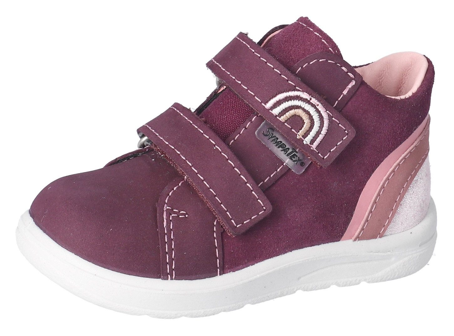 PEPINO by RICOSTA Babyschoentjes WMS: normaal winterlaarzen, babyschoenen, klittenbandschoenen met sympatex-membraan meisjes meisjes maat 22 EU rood