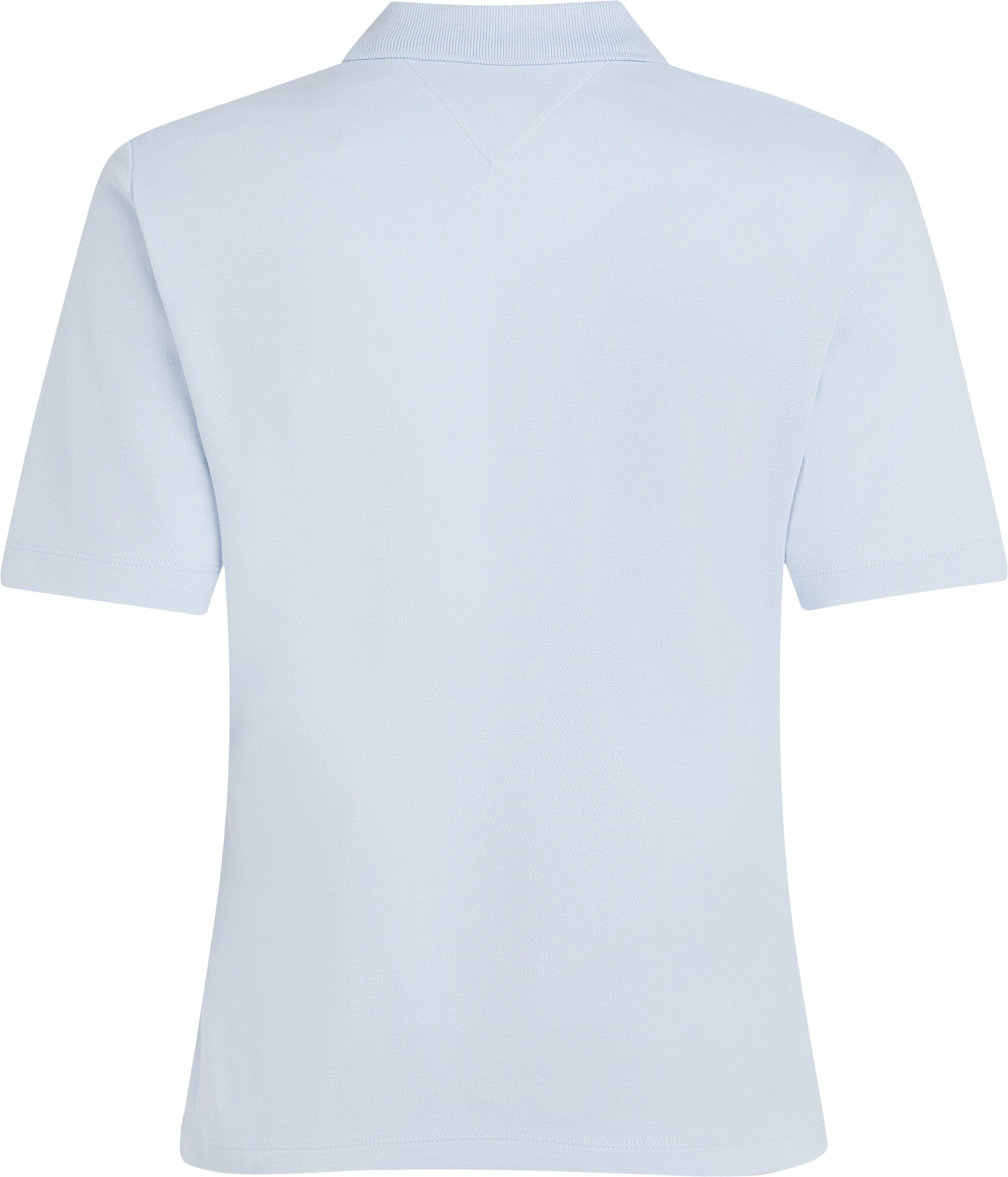 Tommy Hilfiger Poloshirt 1985 Regular Fit Pique Premium Polo met logo-borduursel, met zijsplitten