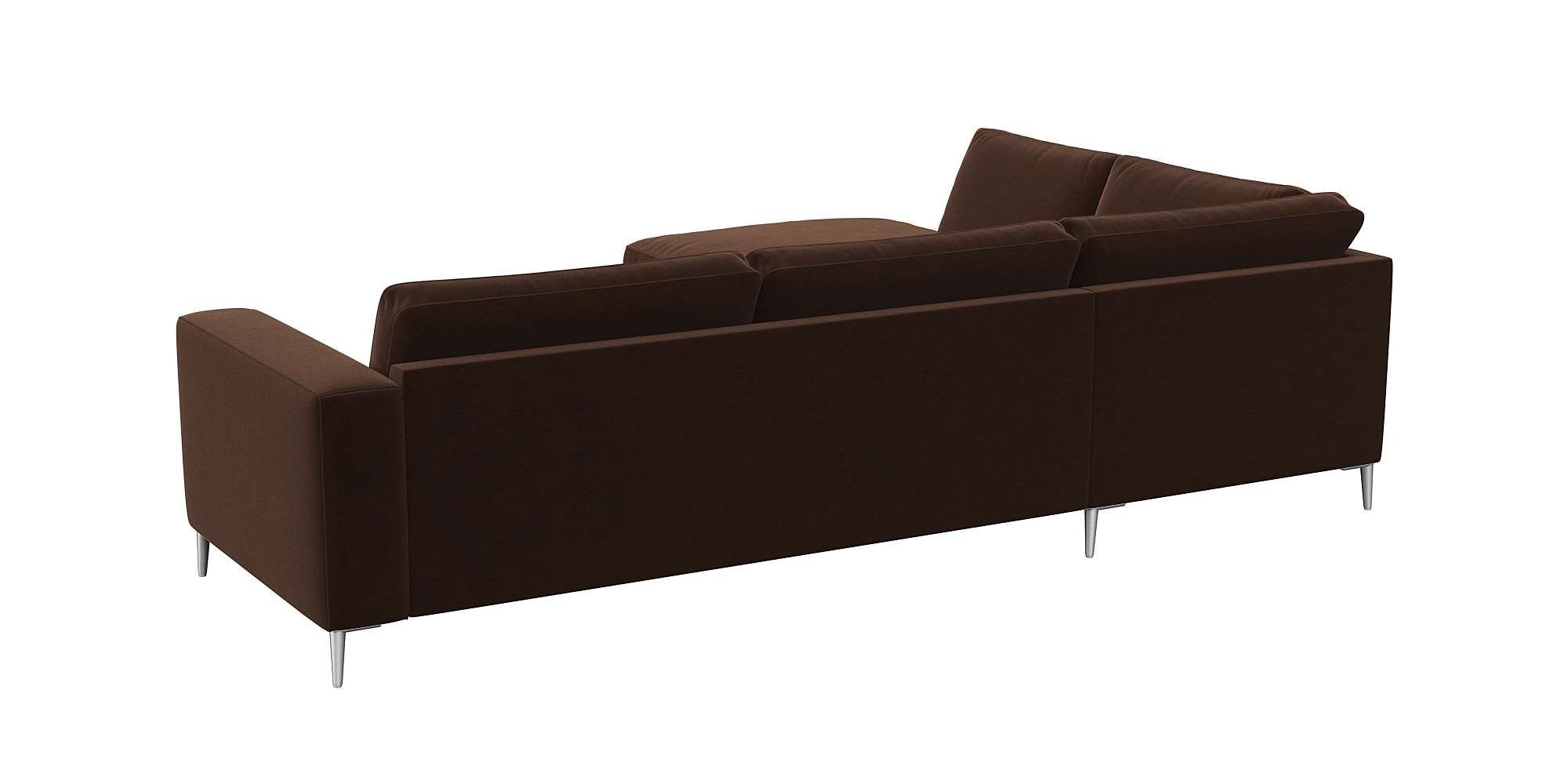 FLEXLUX Hoekbank Fiore, super zitcomfort door koudschuim in de zitting, L-vorm