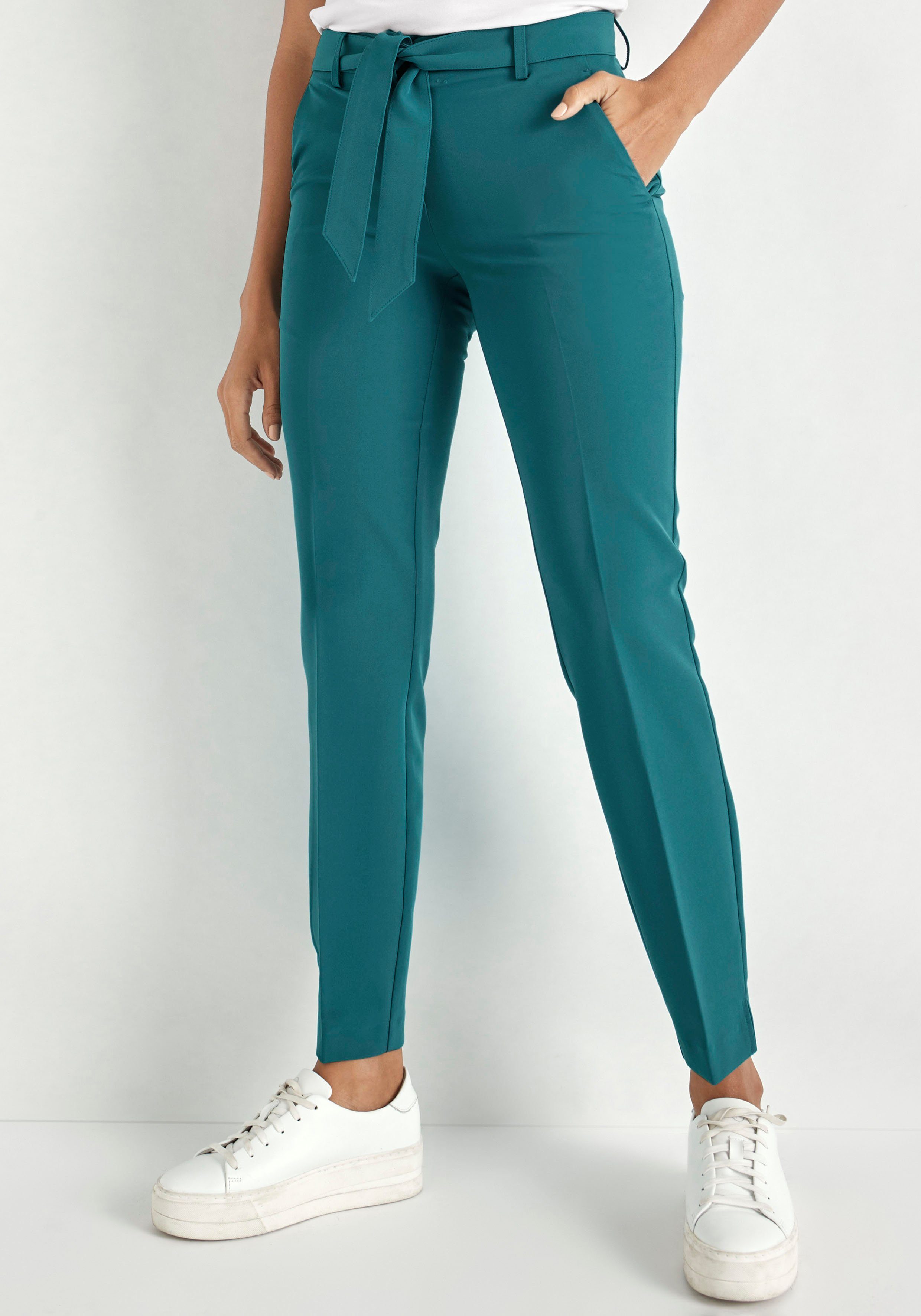 HECHTER PARIS Pantalon met bindceintuur nieuwe collectie (set, 2-delig, Met een bindceintuur)