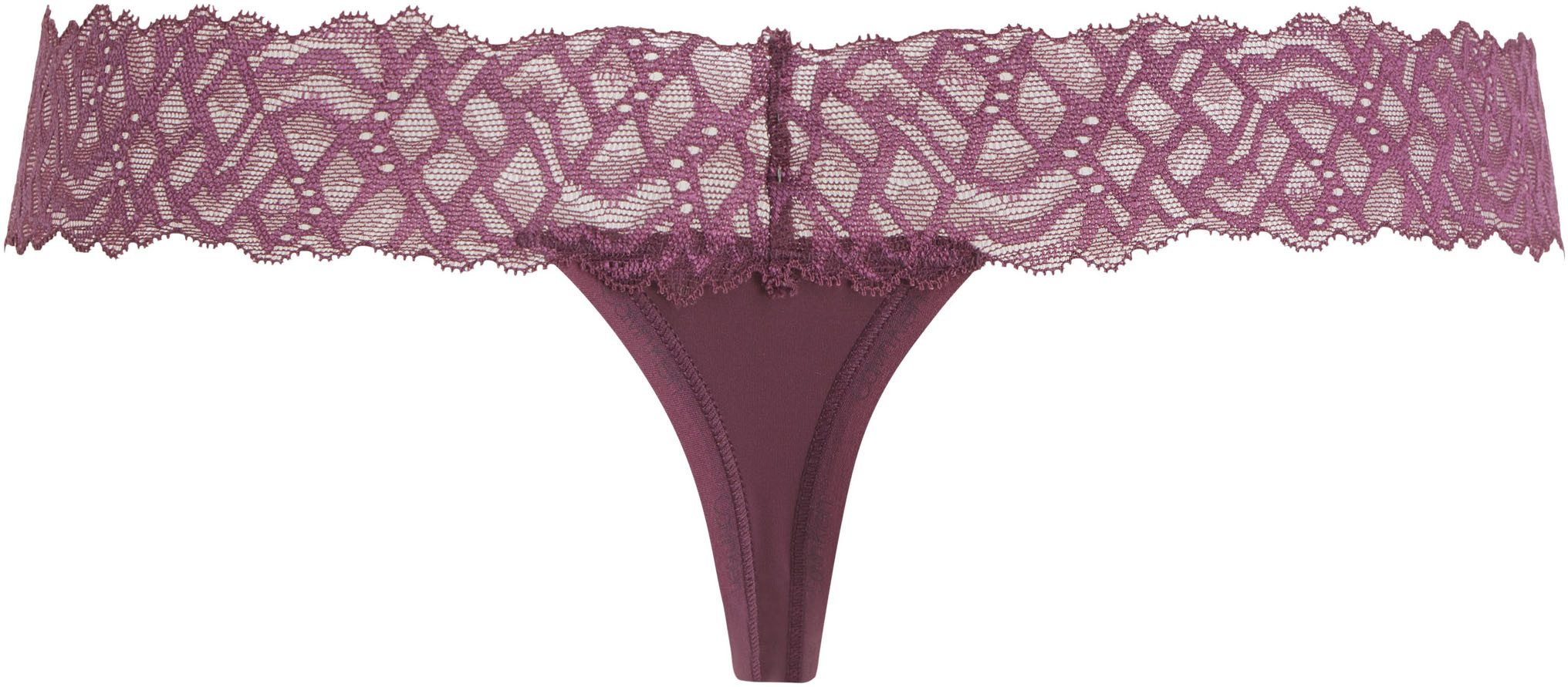 Calvin Klein Stringtanga THONG met kant op de band